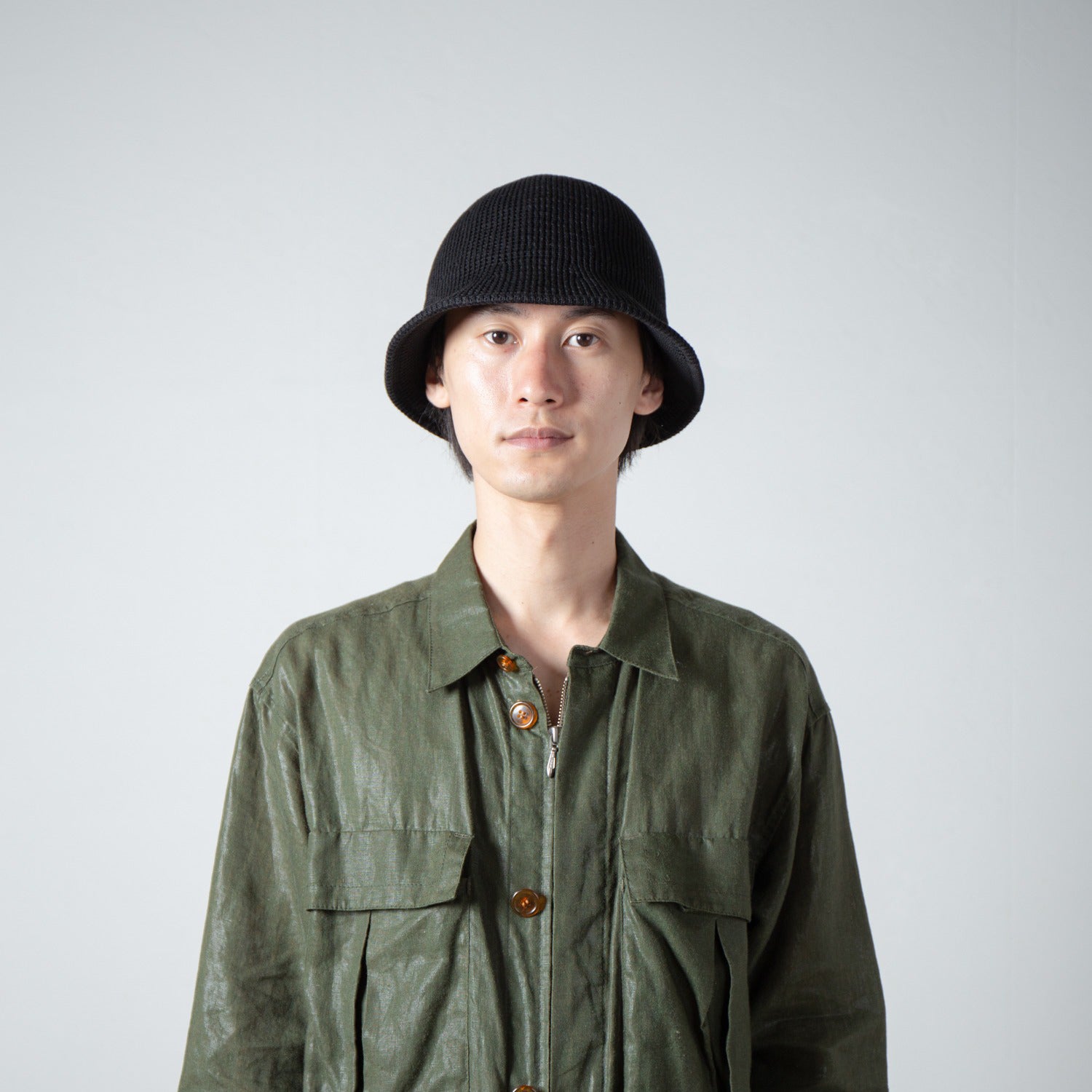 Commando Knit Tulip Hat | Color_Black | No_RL-26-1426_Black【RACAL_ラカル】【入荷予定アイテム・入荷連絡可能】