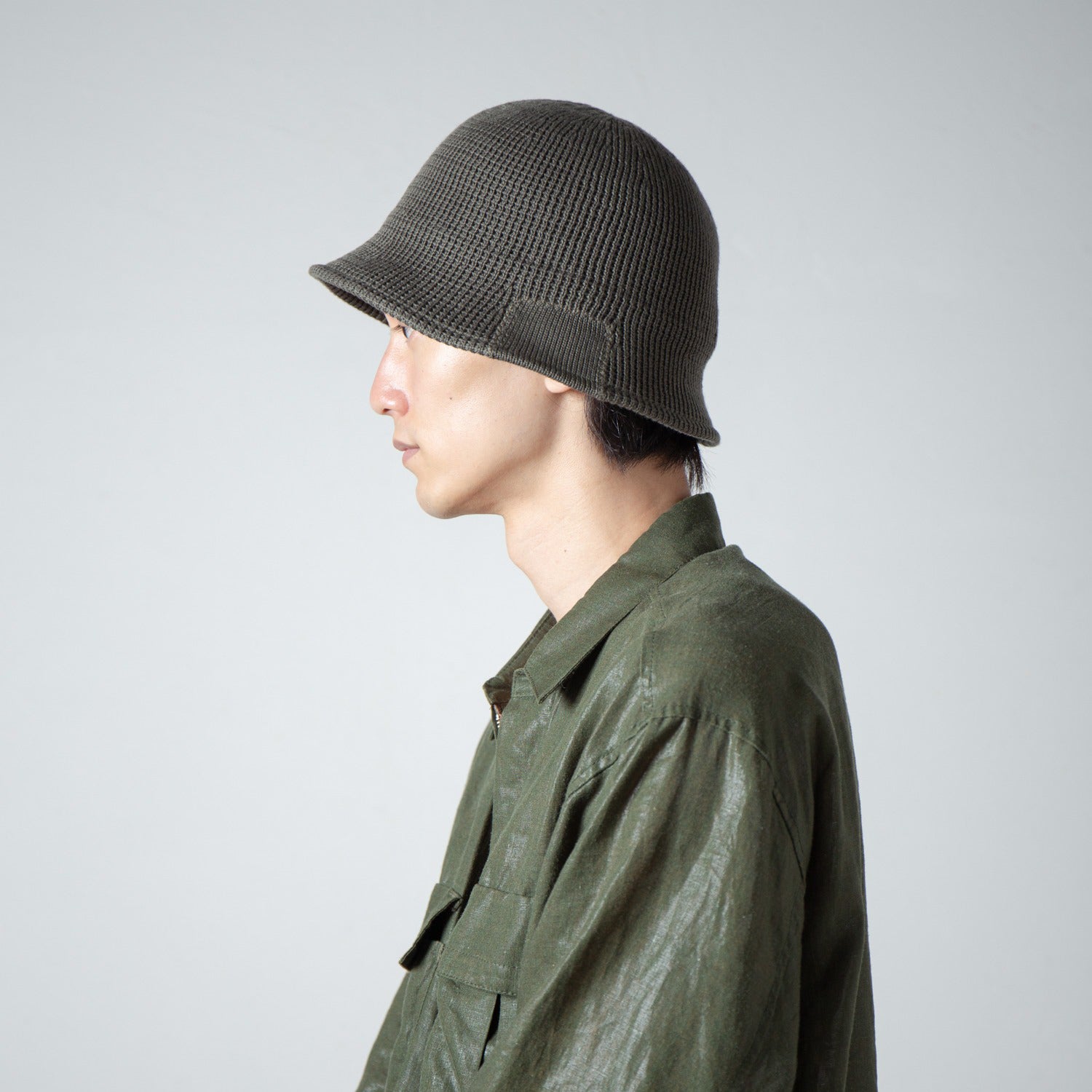 Commando Knit Tulip Hat | Color_Olive | No_RL-26-1426_Olive【RACAL_ラカル】【入荷予定アイテム・入荷連絡可能】