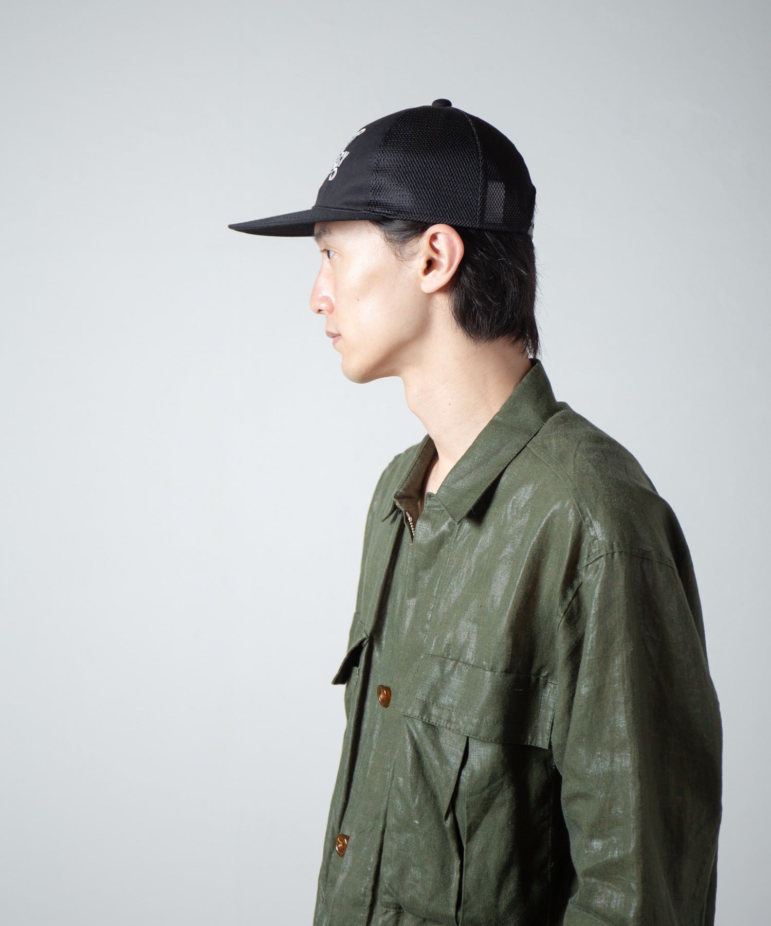 Flat Visor Mesh Cap | Color_Black | No_RL-26-1428_Black【RACAL_ラカル】【入荷予定アイテム・入荷連絡可能】
