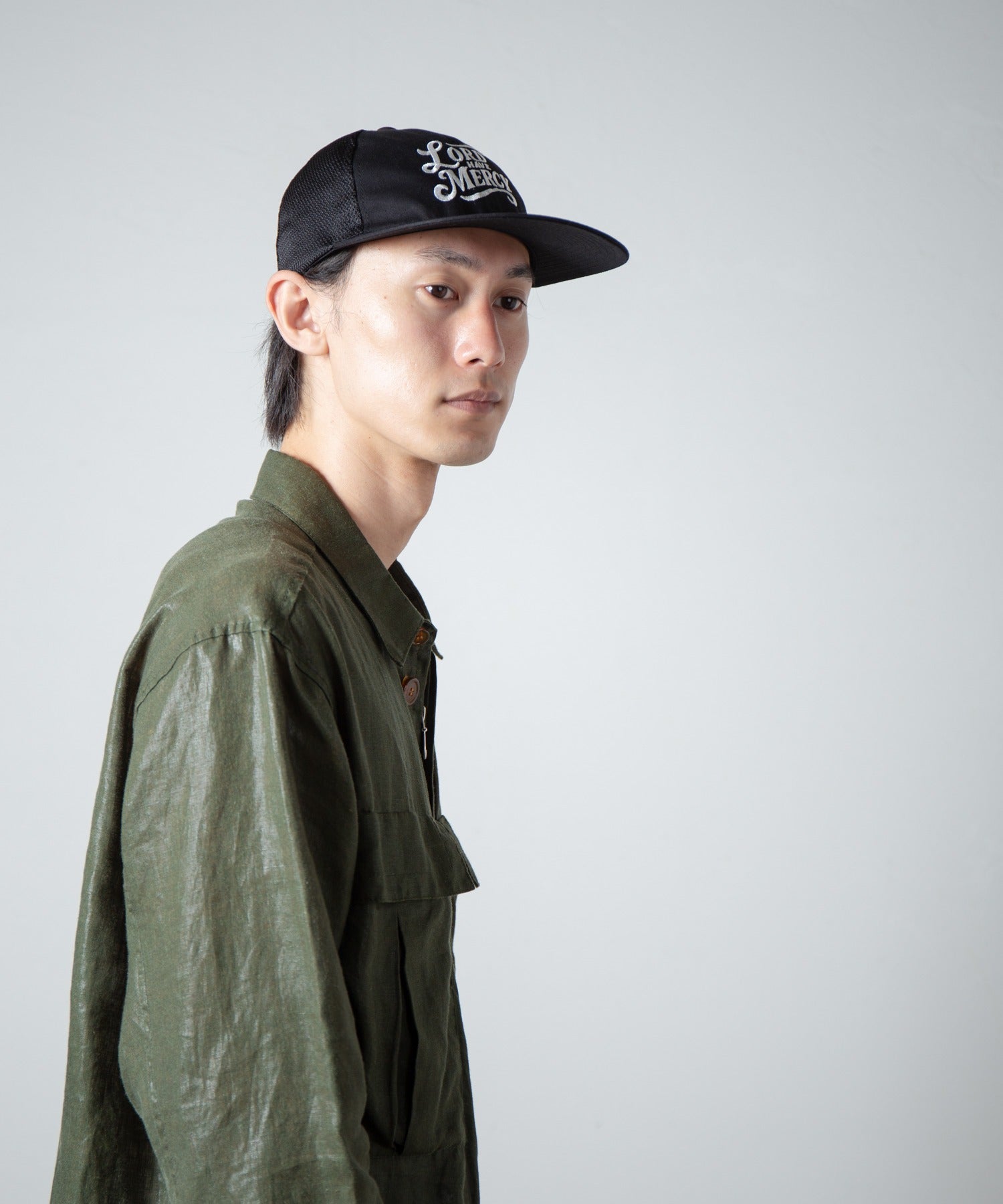 Flat Visor Mesh Cap – Black | RACAL