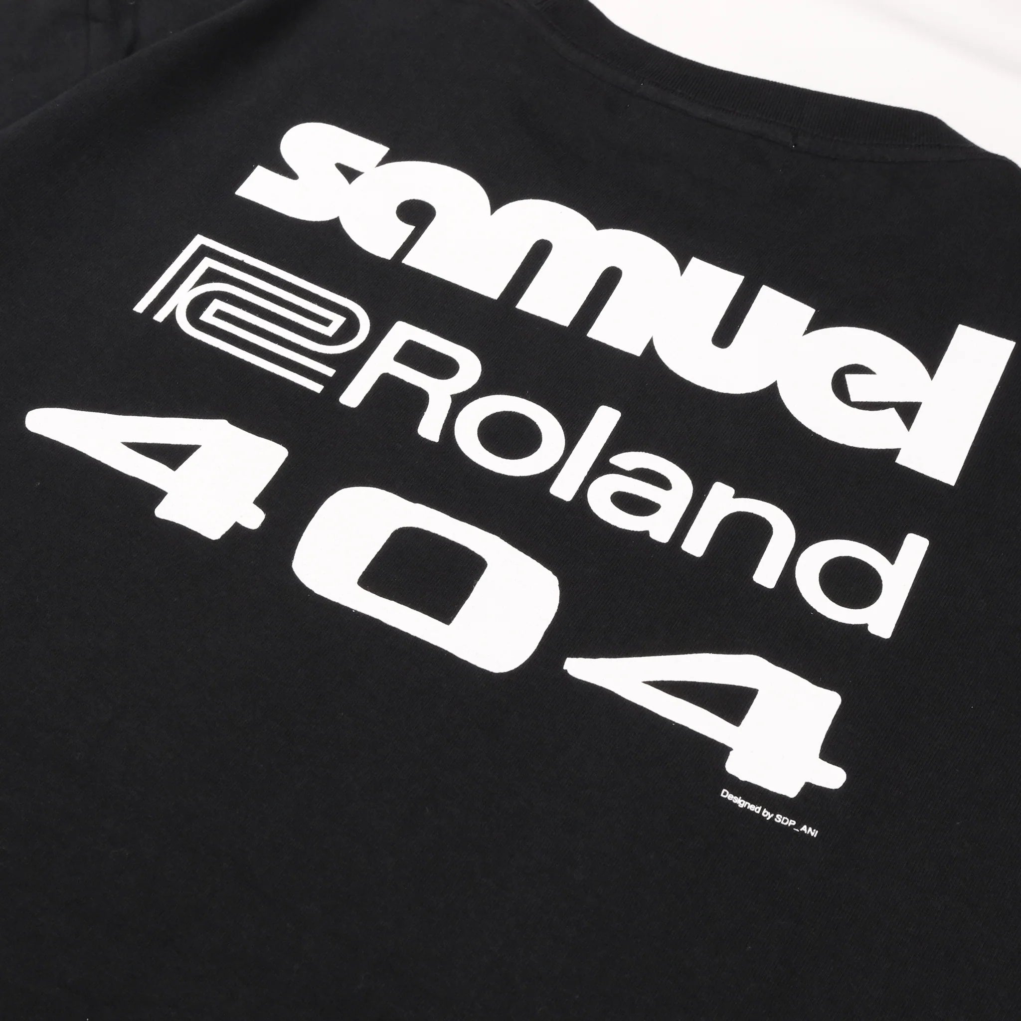 Roland × SAMUEL SP-404 Ⅱ Logo S/S TEE | Color: Black【SAMUEL_サミュエル】 【ネコポス選択可能】