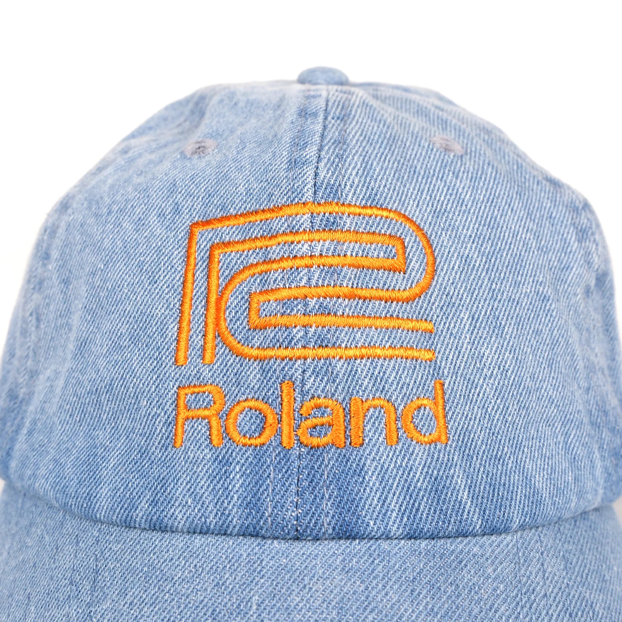 Roland × SAMUEL Roland Logo CAP | Color: Blue Denim【SAMUEL_サミュエル】