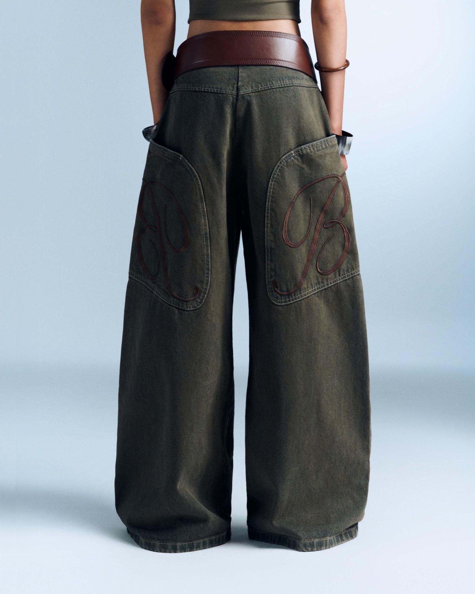 SEYMOUR PANTS VER JEAN (BROWNISH GRAY) | Bunny Hill Concept