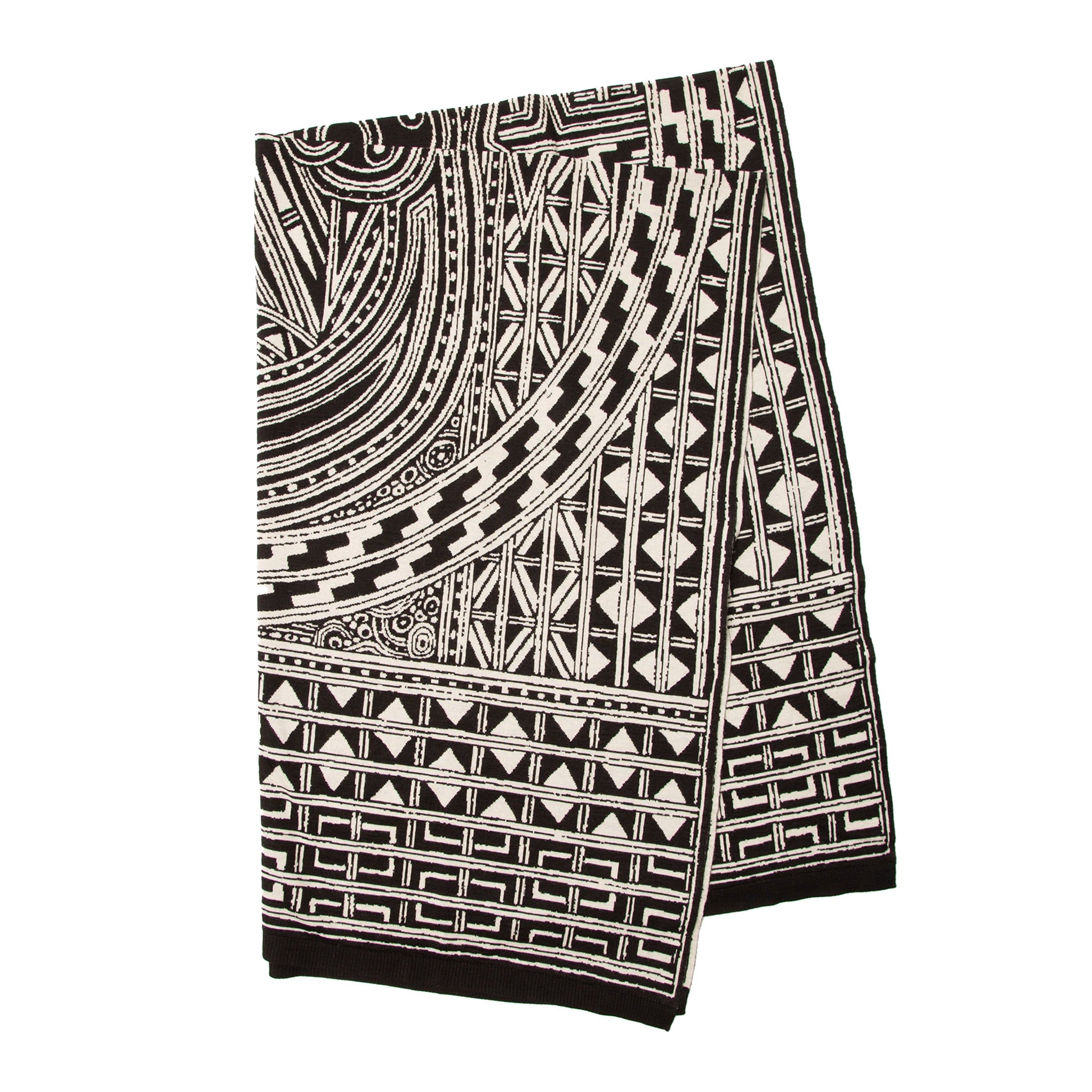 SF-APS01 | Drawing Ghost Big Shawl 『霊図』 | Color:Drawing Ghost【Apsu Shusei × STOF】【archive】