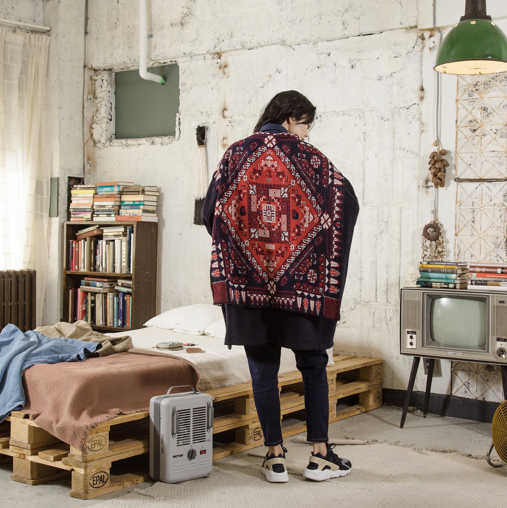 No:SF23AW-21 | Name:Scarf Gawn Cardigan | Color:Navy【STOF_ストフ】【archive】