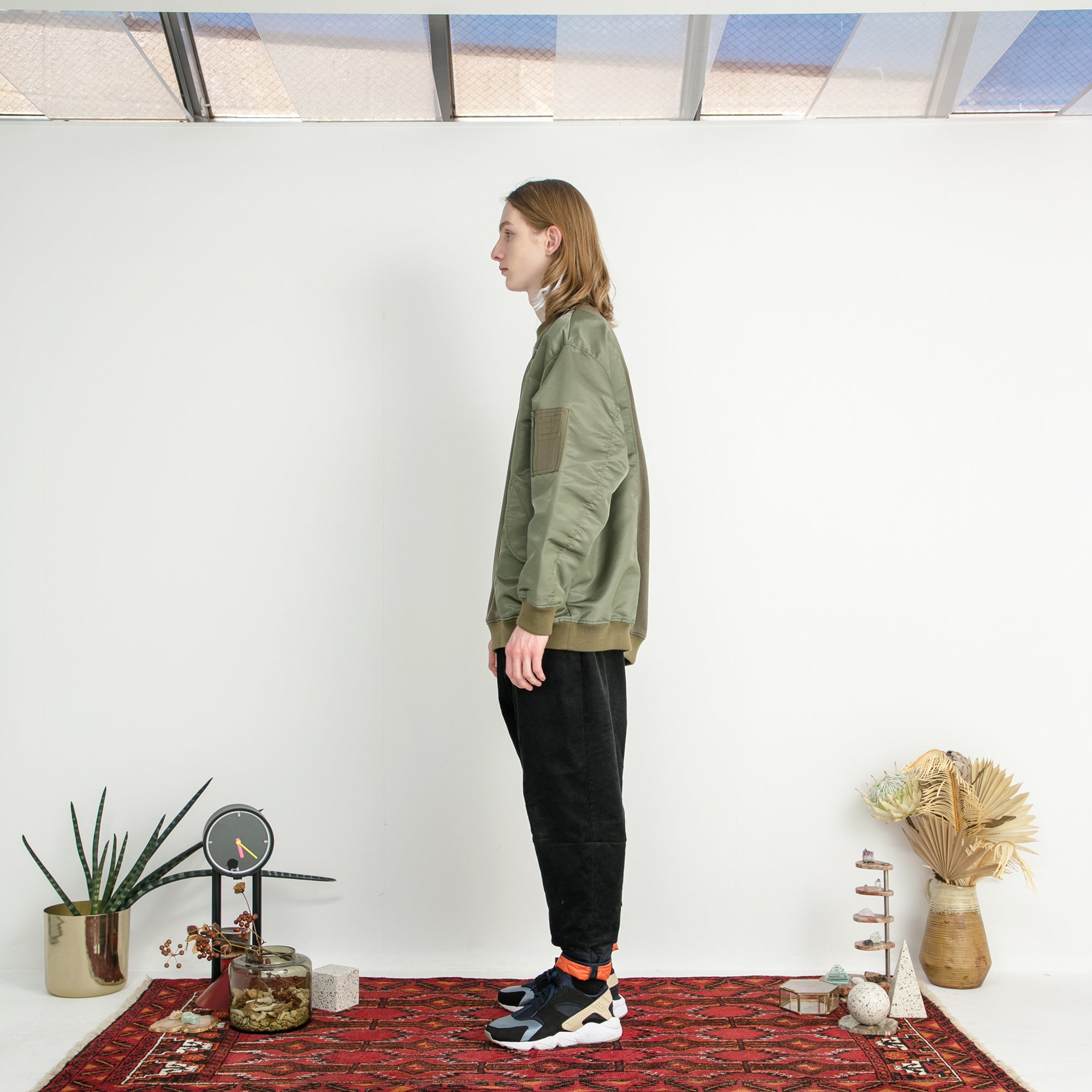 SF24AW-02_BLACK | Layer Corduroy Pants | Color:Black【STOF_ストフ】【archive】