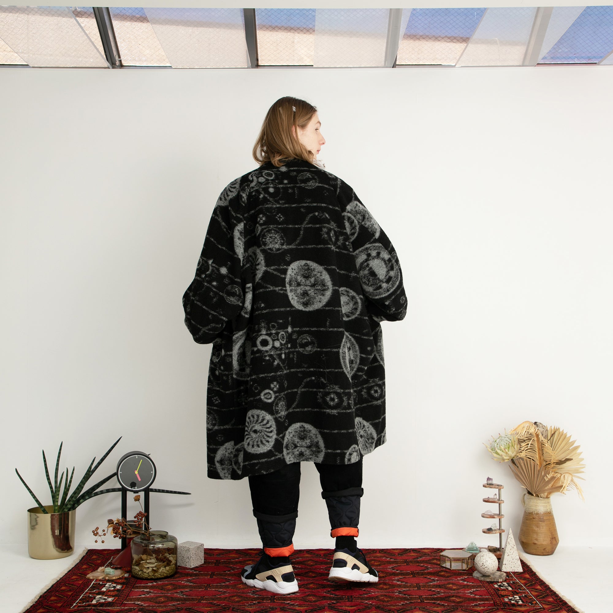 SF24AW-15_CIRCLE | Roots JQ light Coat | Color:Circle【STOF_ストフ】