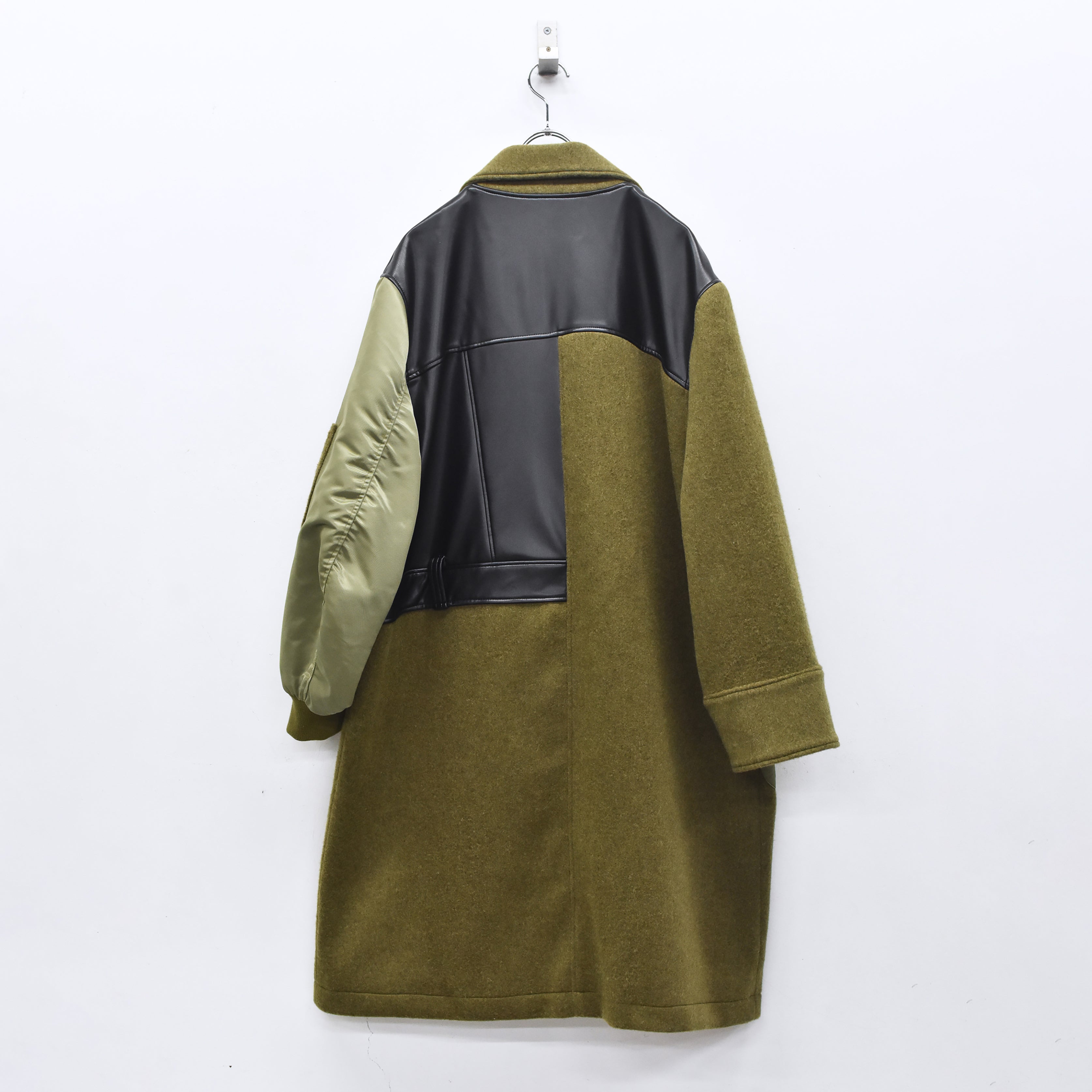FUSION RIDERS MIX COAT | Color_Khaki | No_sf25aw-04_khaki【STOF_ストフ】