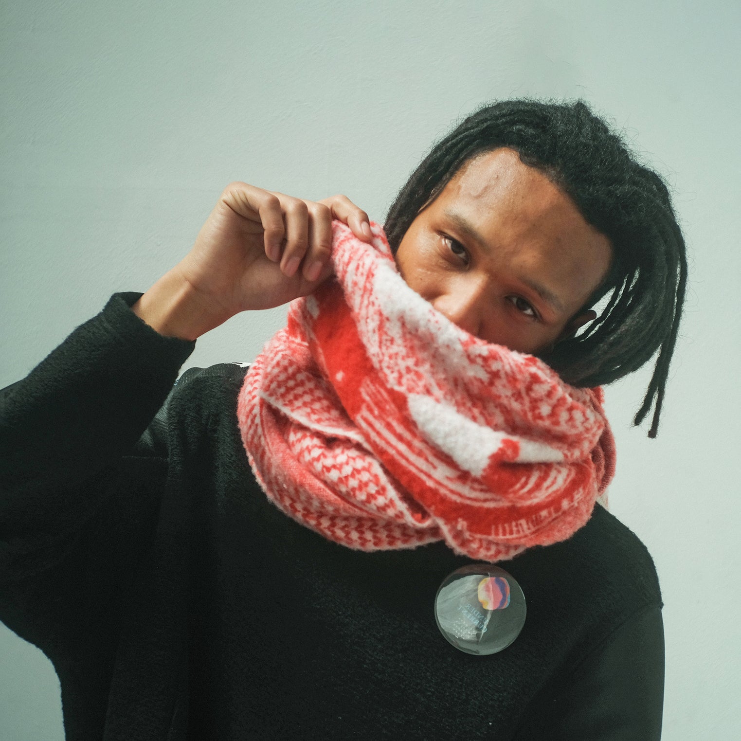 STAR SCHMUG STOLE | Color_Red | No_sf25aw-13_red【STOF_ストフ】