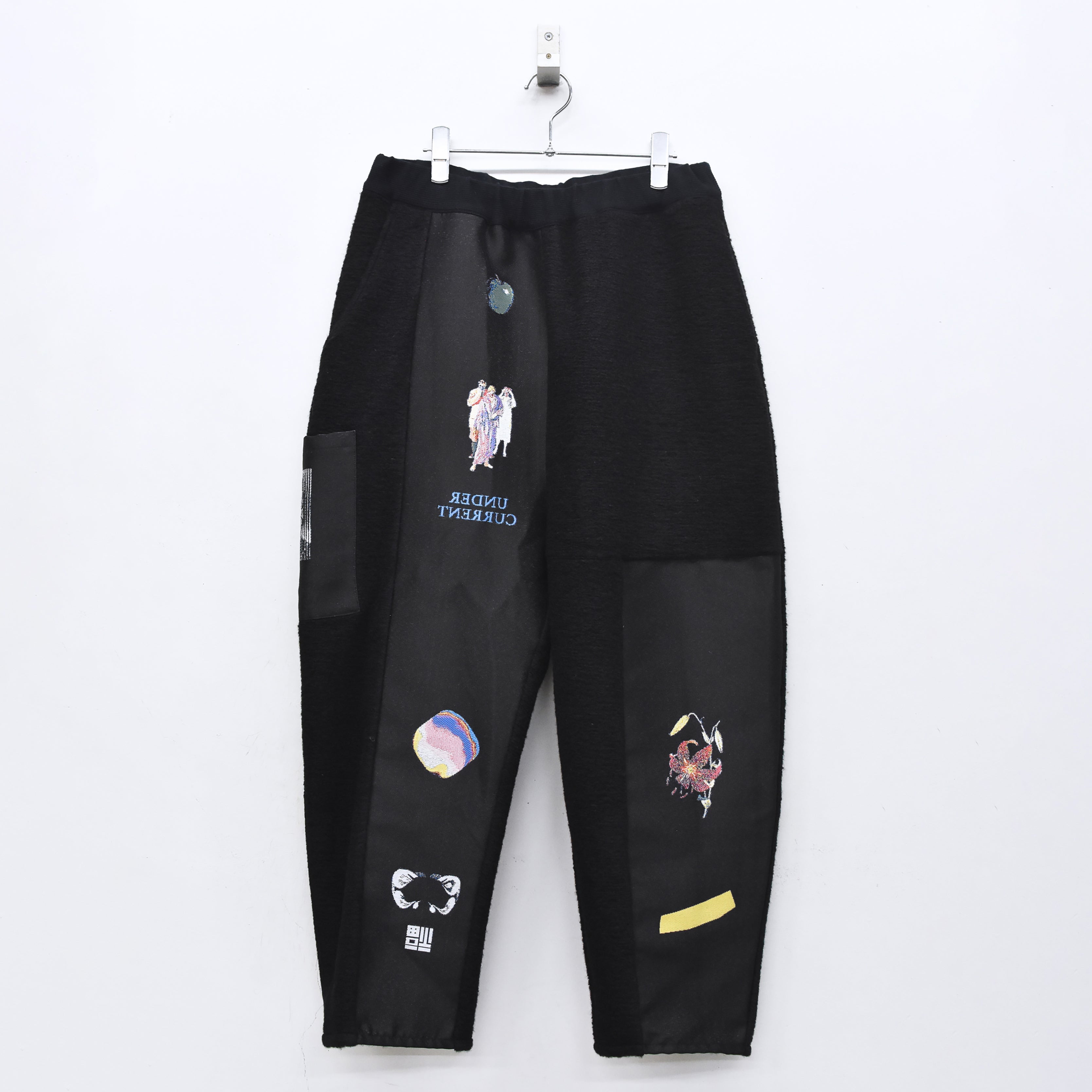 FLAGMENTS MIX DAYOFF PANT | Color_Black | No_sf25aw-18_black【STOF_ストフ】【入荷予定アイテム・入荷連絡可能】