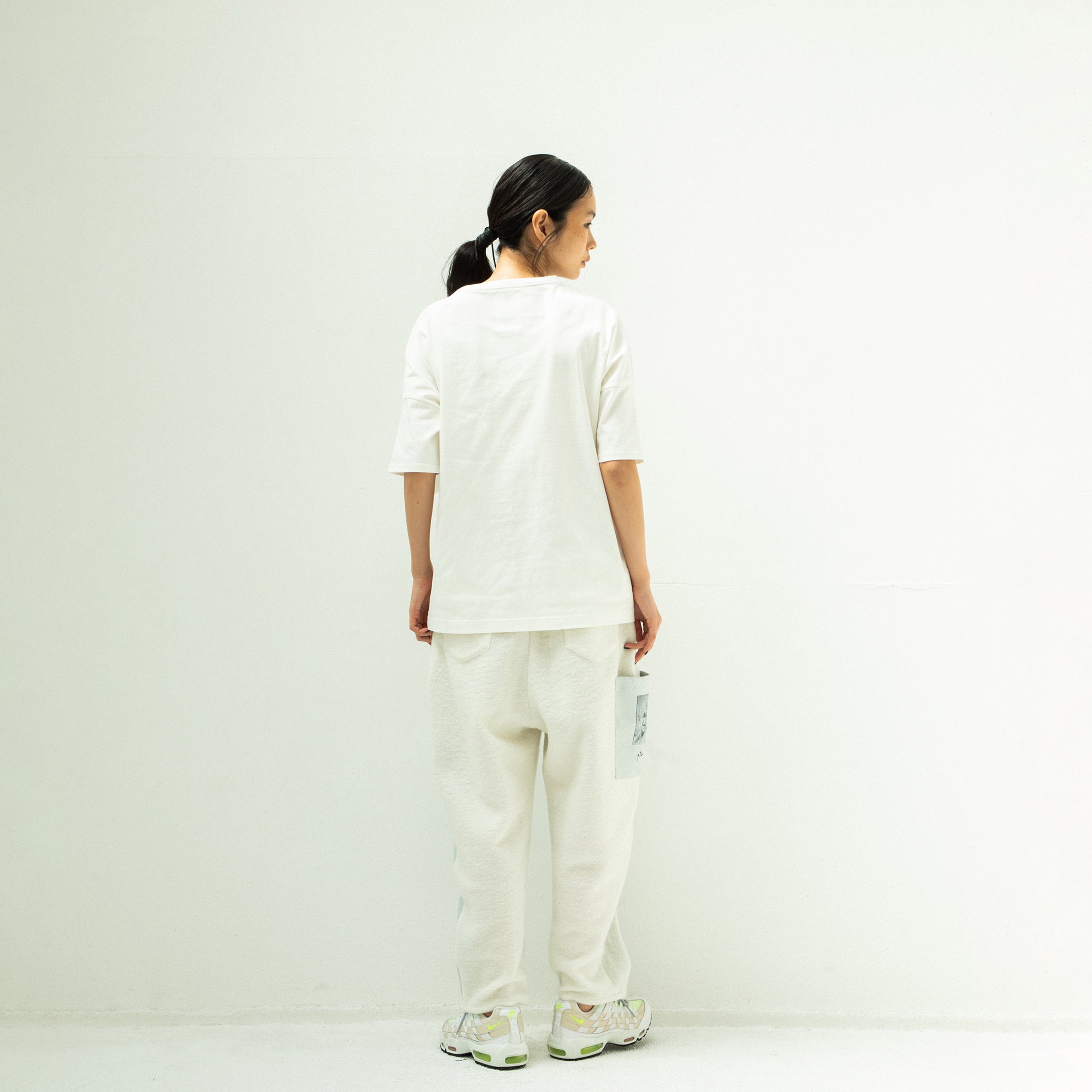 FLAGMENTS MIX DAYOFF PANT | Color_White | No_sf25aw-18_white【STOF_ストフ】