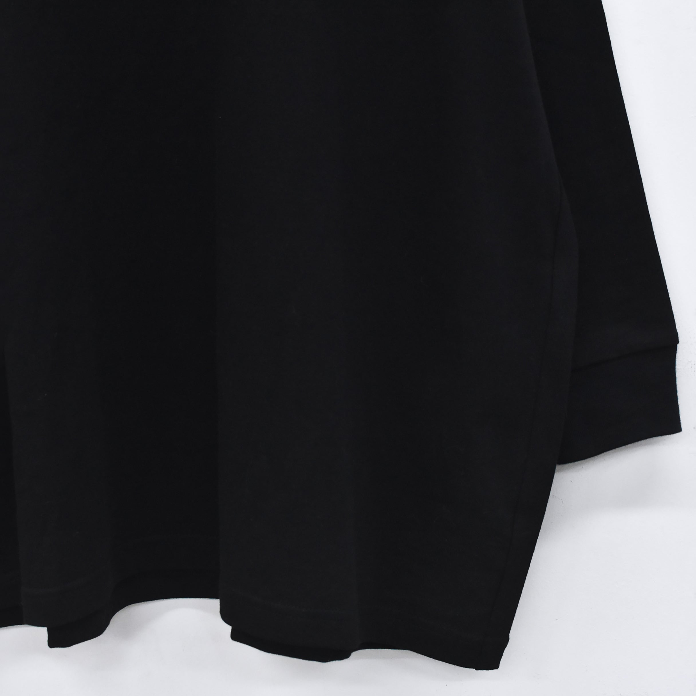 ECONOMY EMBROI L/S T-SHIRT | Color_Black | No_sf25aw-20c_black【STOF_ストフ】【入荷予定アイテム・入荷連絡可能】