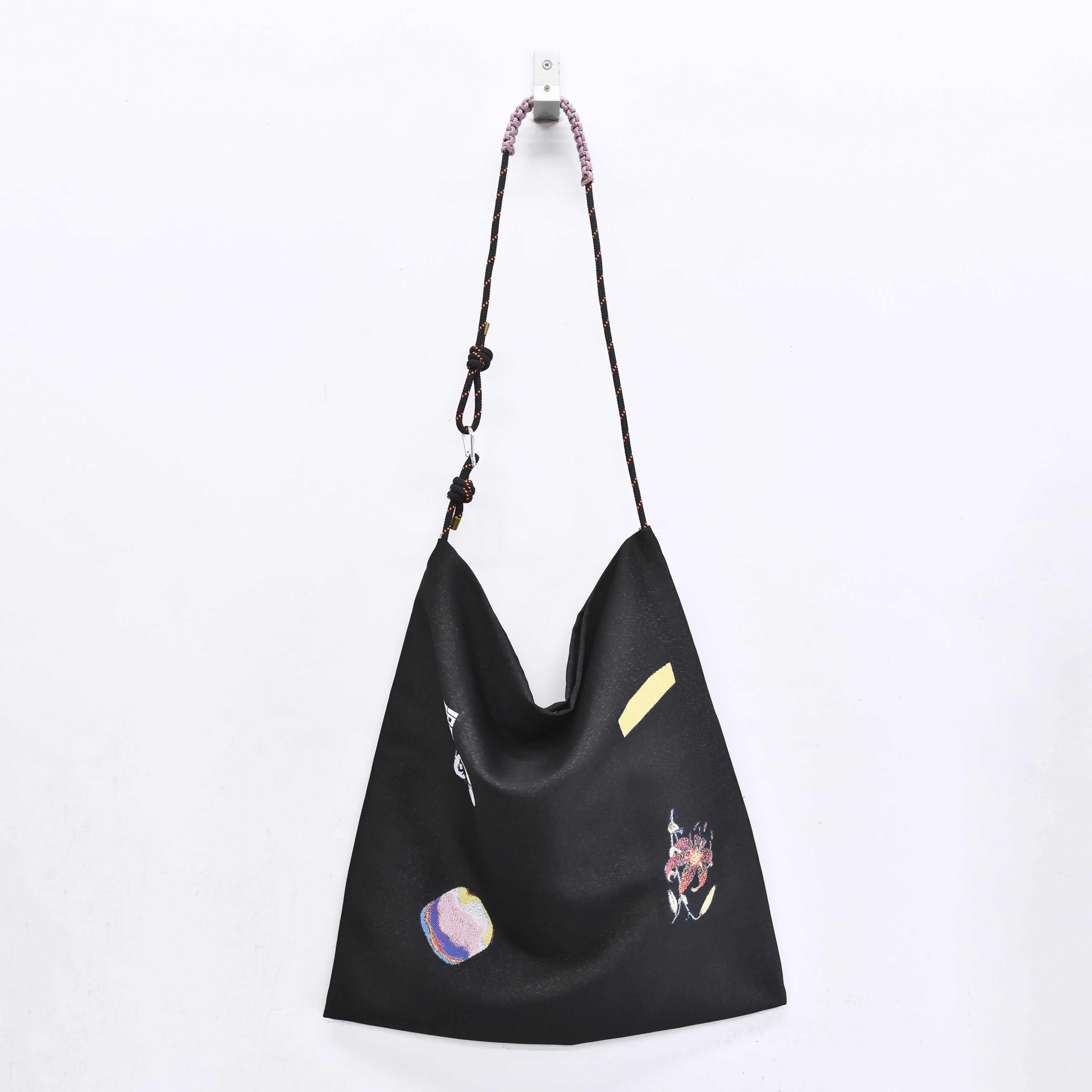 FLAGMENTS MIX RECORD BAG | Color_Black | No_sf25aw-22_black【STOF_ストフ】