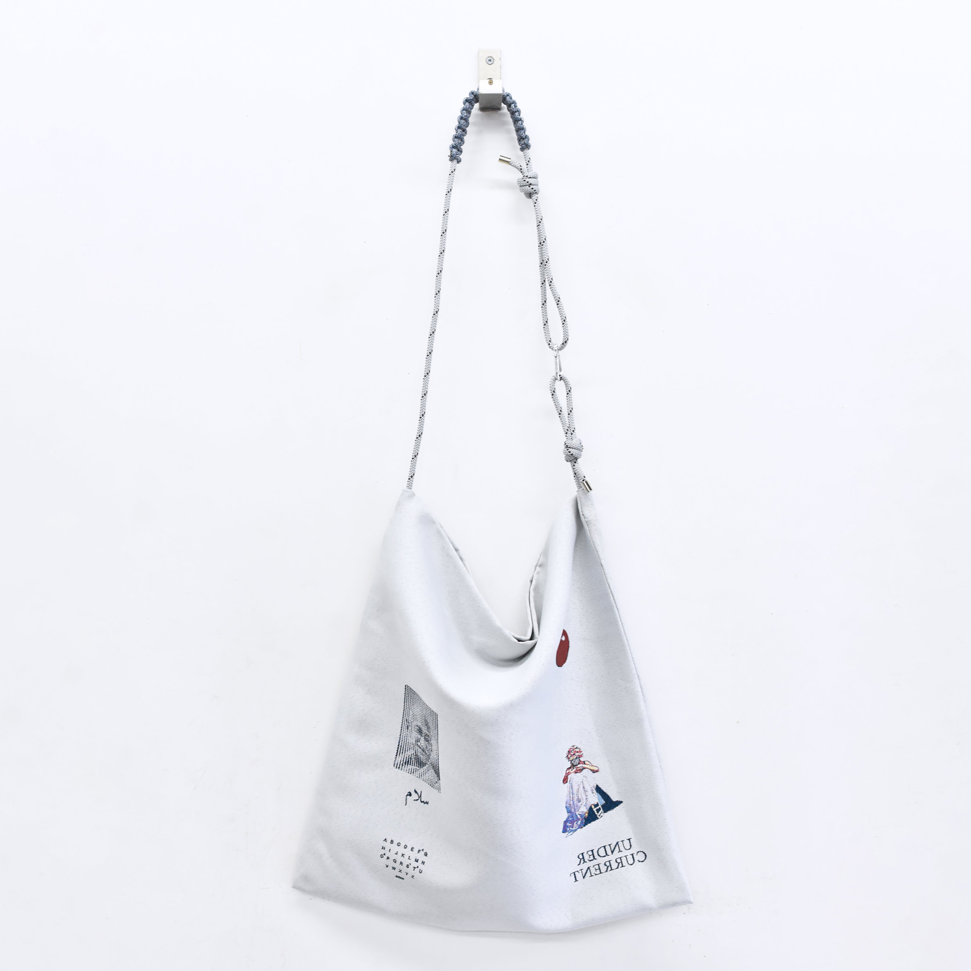 FLAGMENTS MIX RECORD BAG | Color_White | No_sf25aw-22_white【STOF_ストフ】