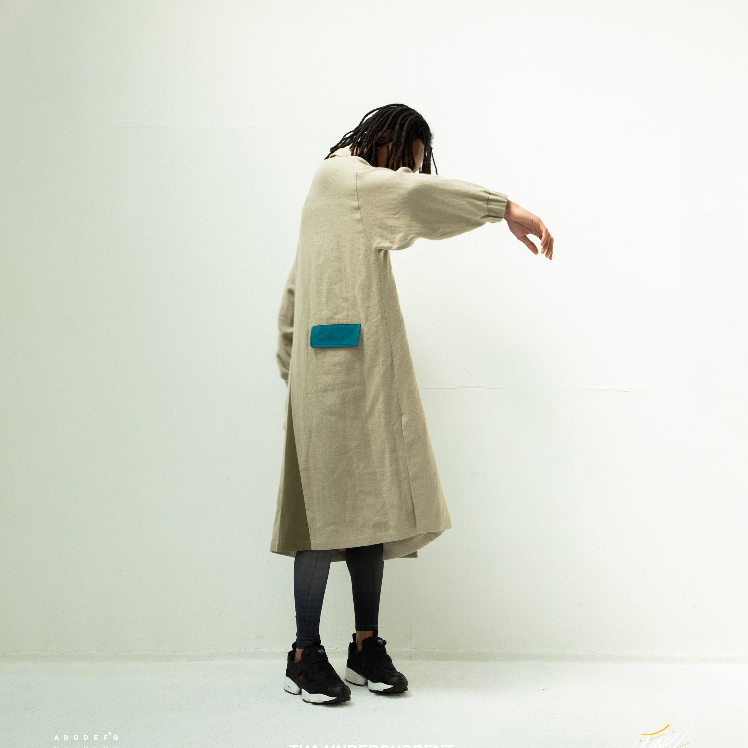 UNDERCURRENT LEGGINS | Color_Check | No_sf25aw-24_check【STOF_ストフ】【入荷予定アイテム・入荷連絡可能】