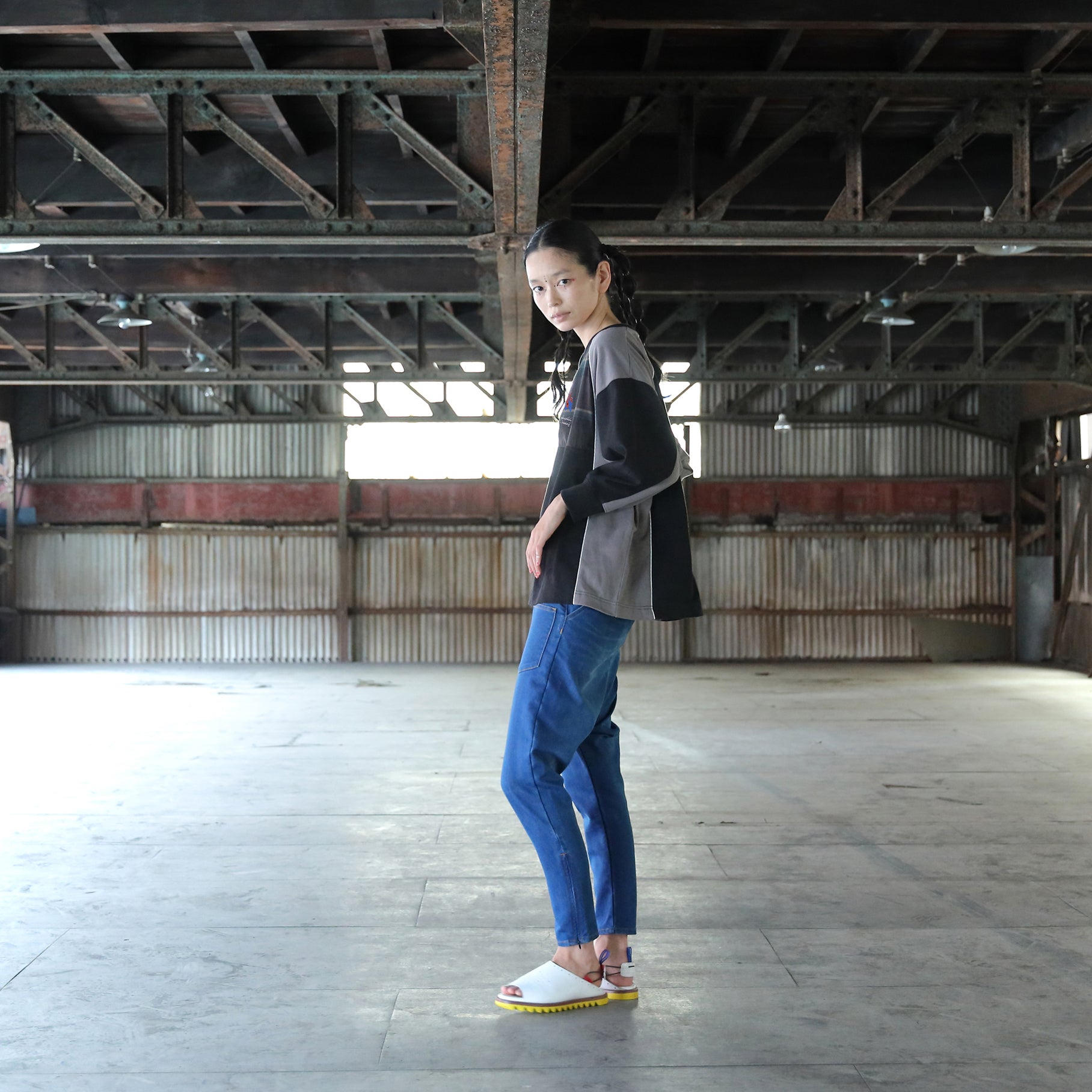 SF25SS-20_Black | Not Uniform Pulover | Color:Black【STOF_ストフ】【archive】