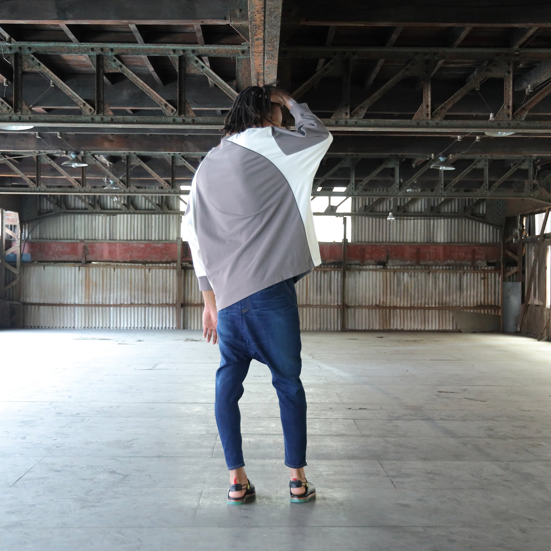 SF25SS-20_ Charcoal | Not Uniform Pulover | Color: Charcoal【STOF_ストフ】【archive】