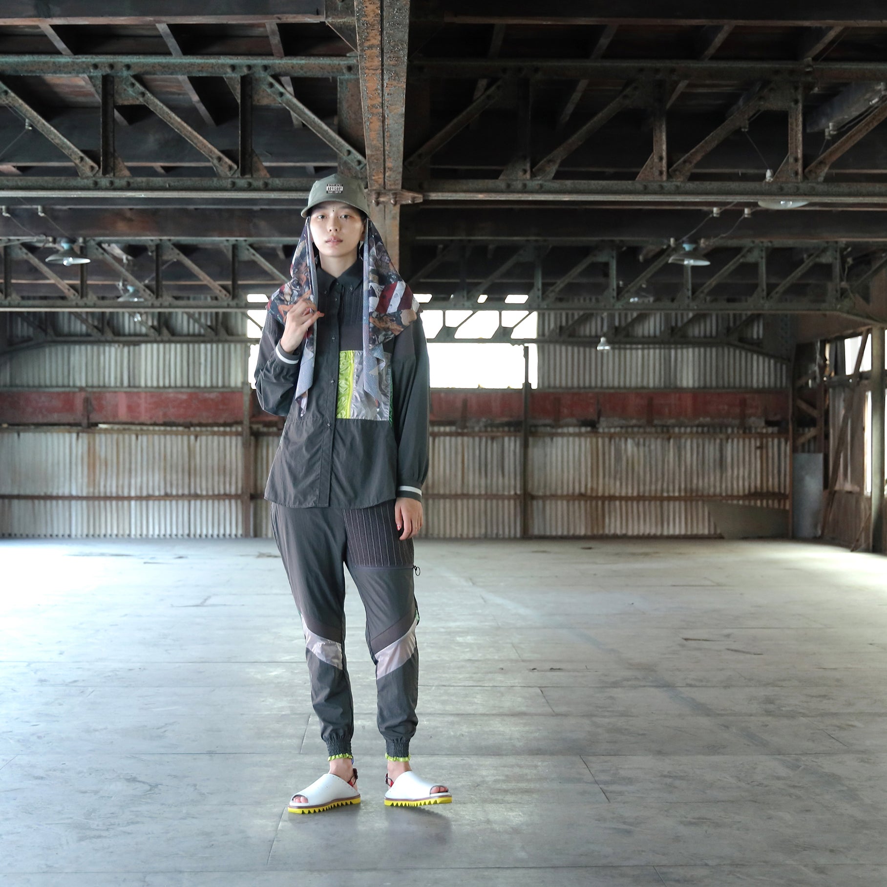 SF25SS-23_Beige | COOL DOTS® 2WAY Durag Cap | Color:Beige【STOF_ストフ】【archive】