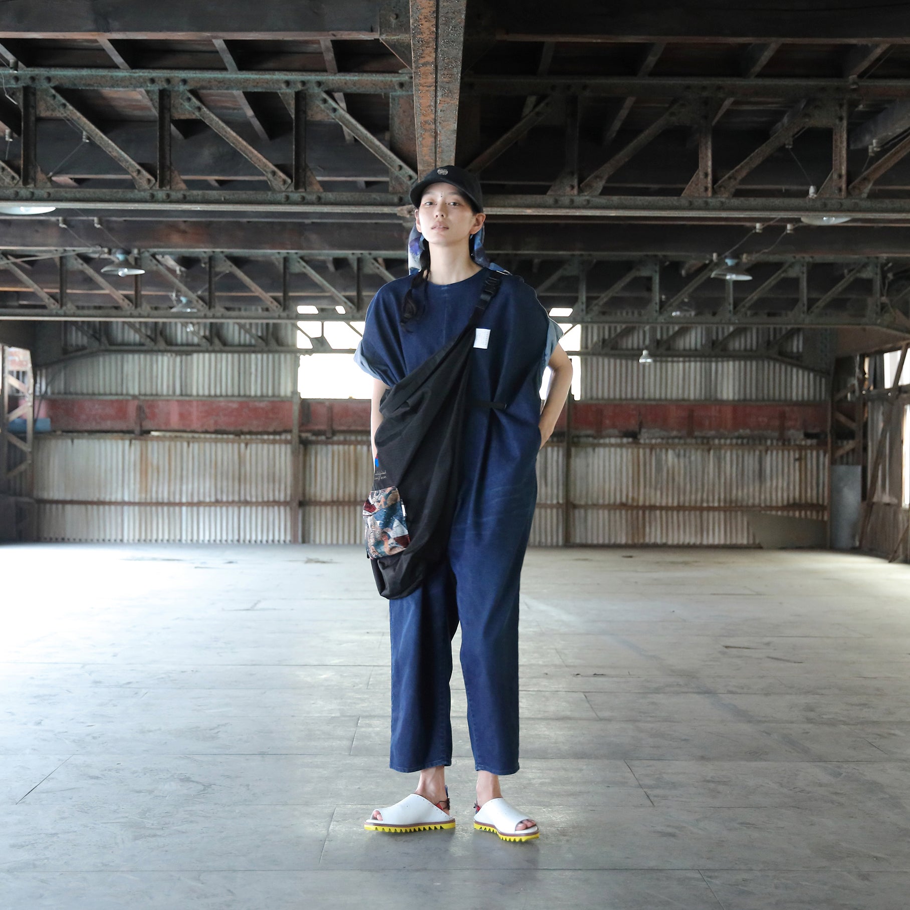 SF25SS-24_Black | KESA Big Roll Bag | Color:Black【STOF_ストフ】