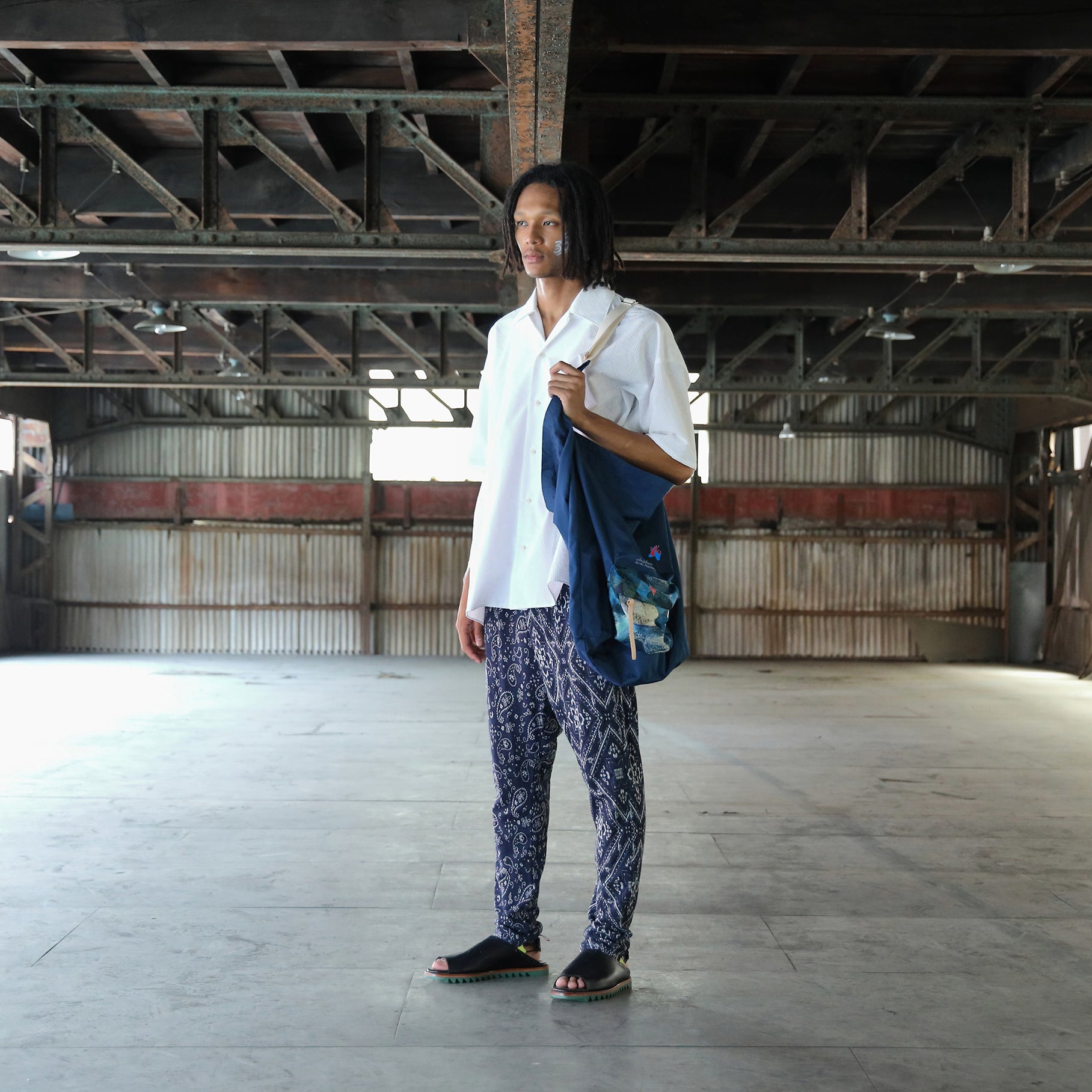 SF25SS-24_Blue | KESA Big Roll Bag | Color:Blue【STOF_ストフ】