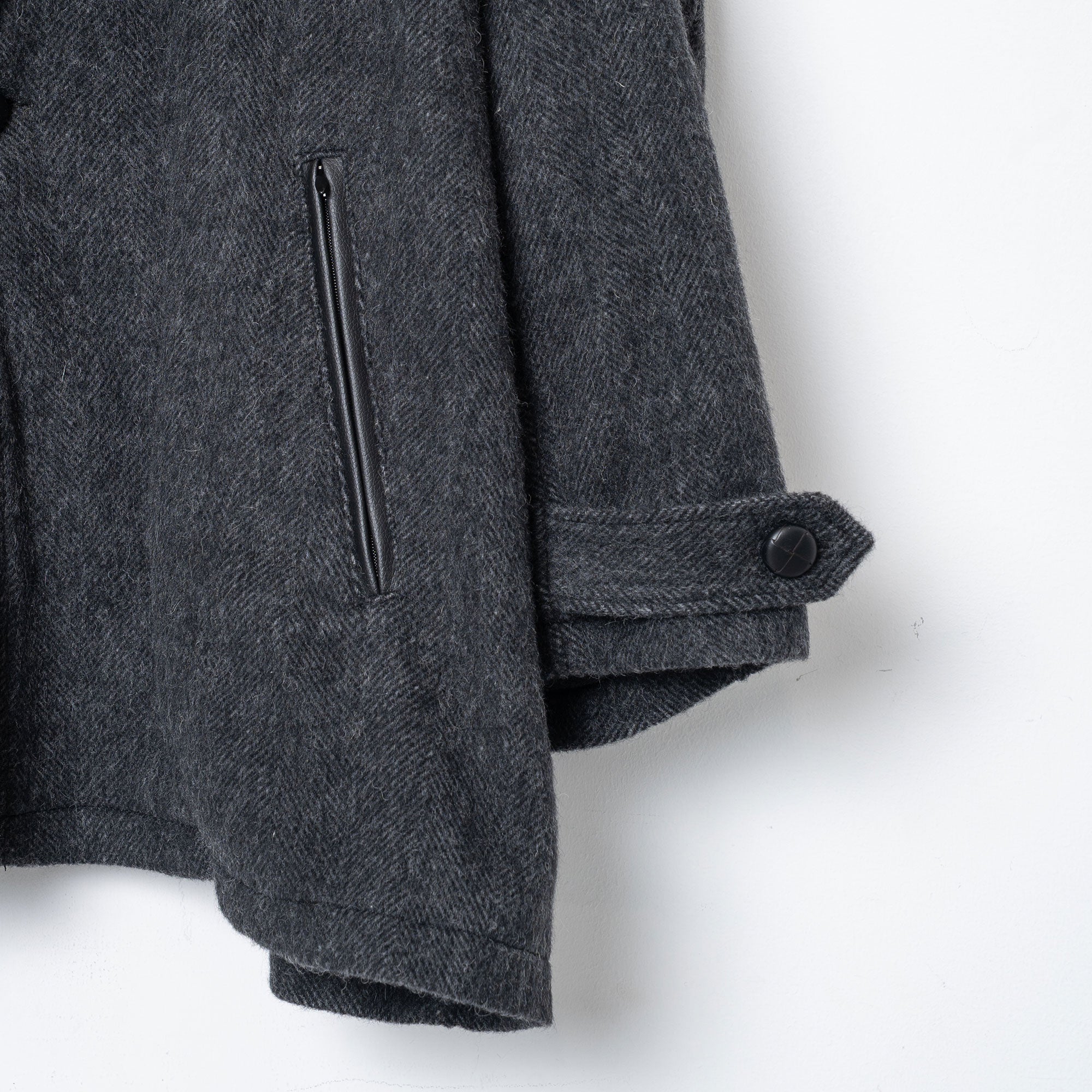 Anarchy Shawl Short Coat – Black | STOF | 入荷予定アイテム