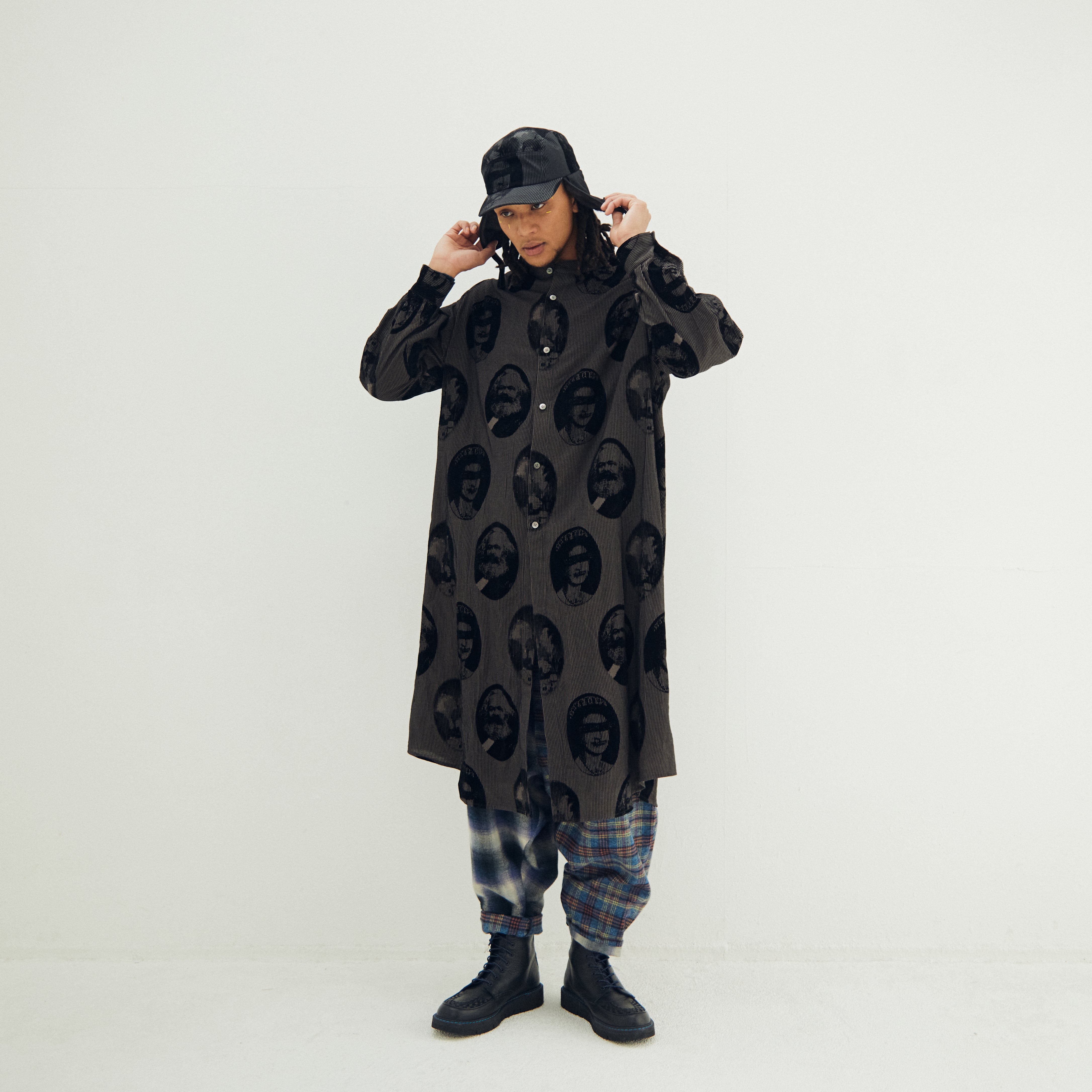Anarchy/Flocky Dress Shirts – Black | STOF | 入荷予定アイテム