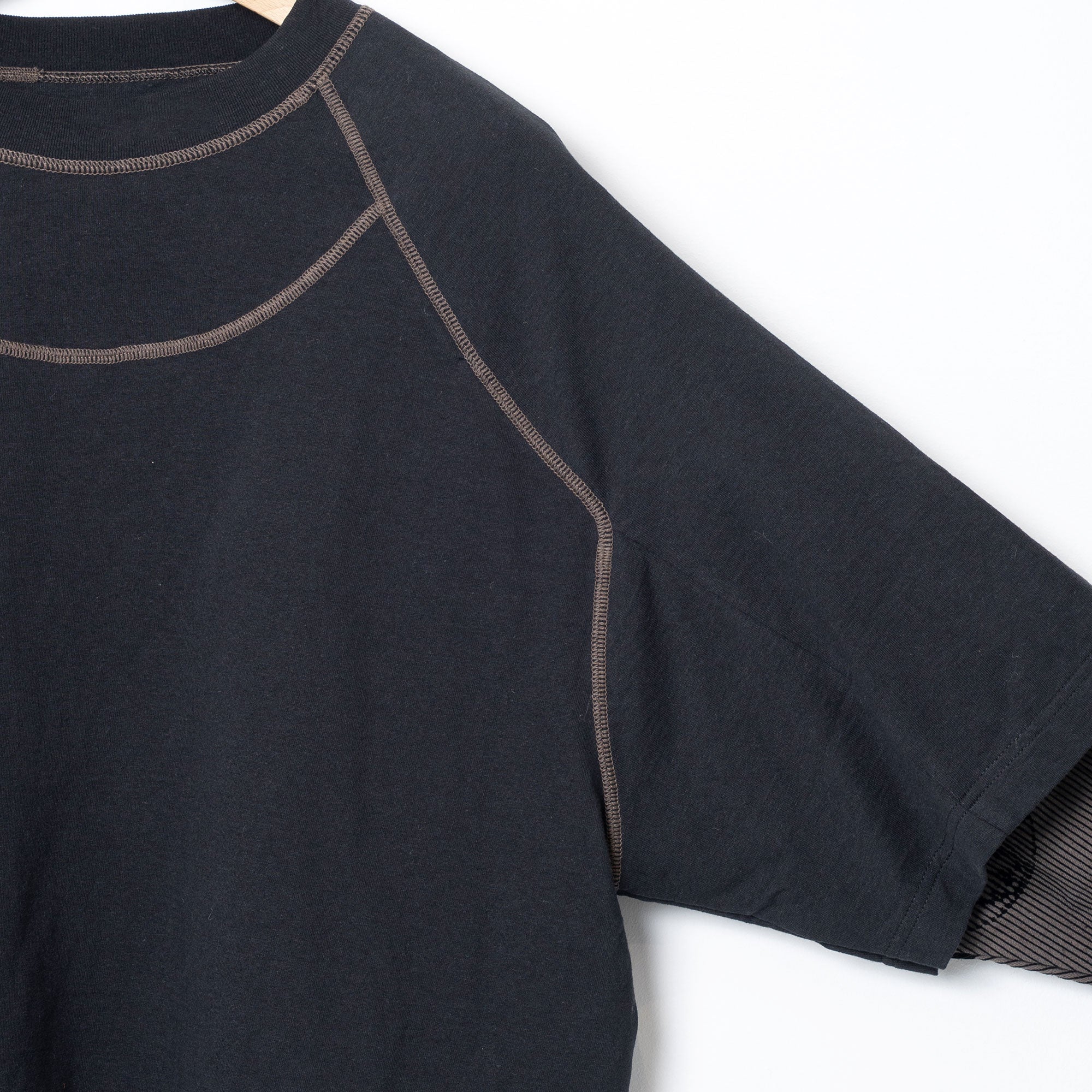Anarchy/Flocky Layer Tee – Black | STOF | 入荷予定アイテム