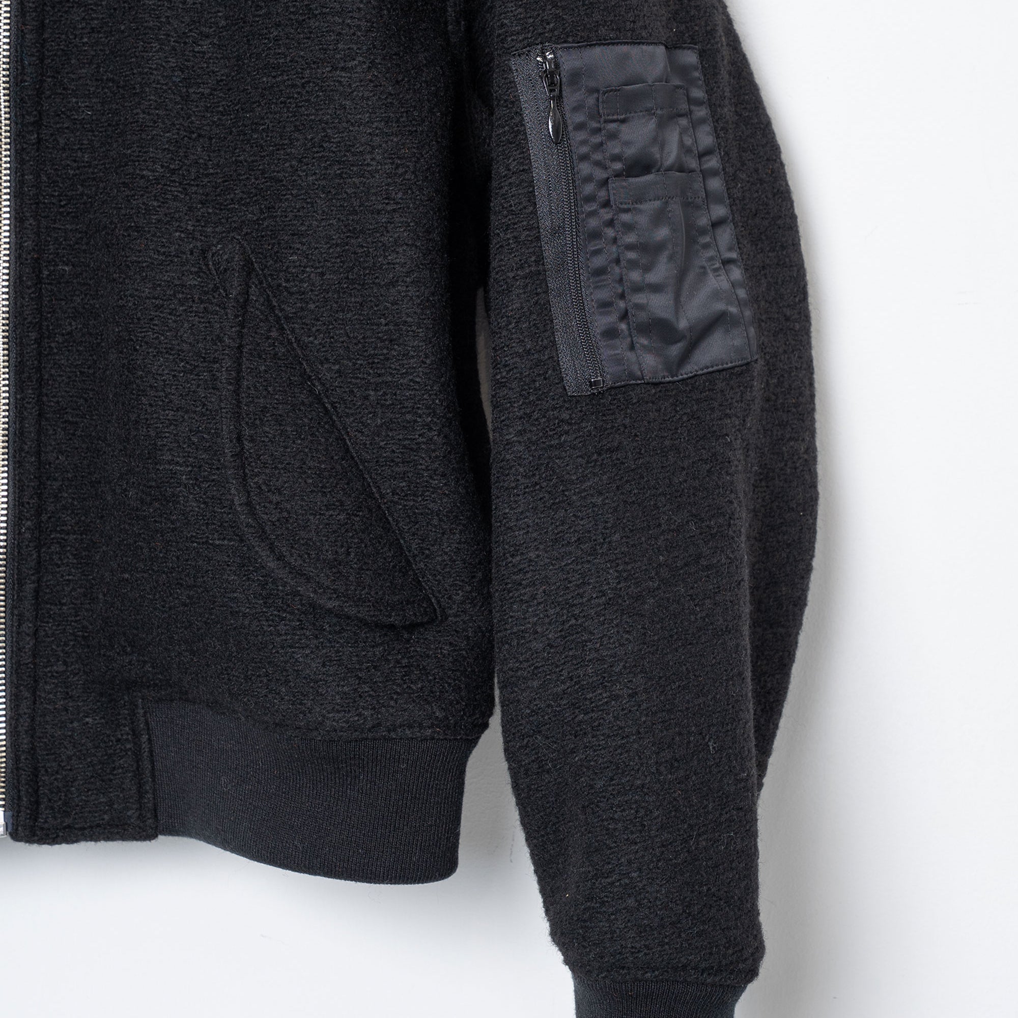 VSJQ Mix MA-1 Blouson – Black | STOF | 入荷予定アイテム