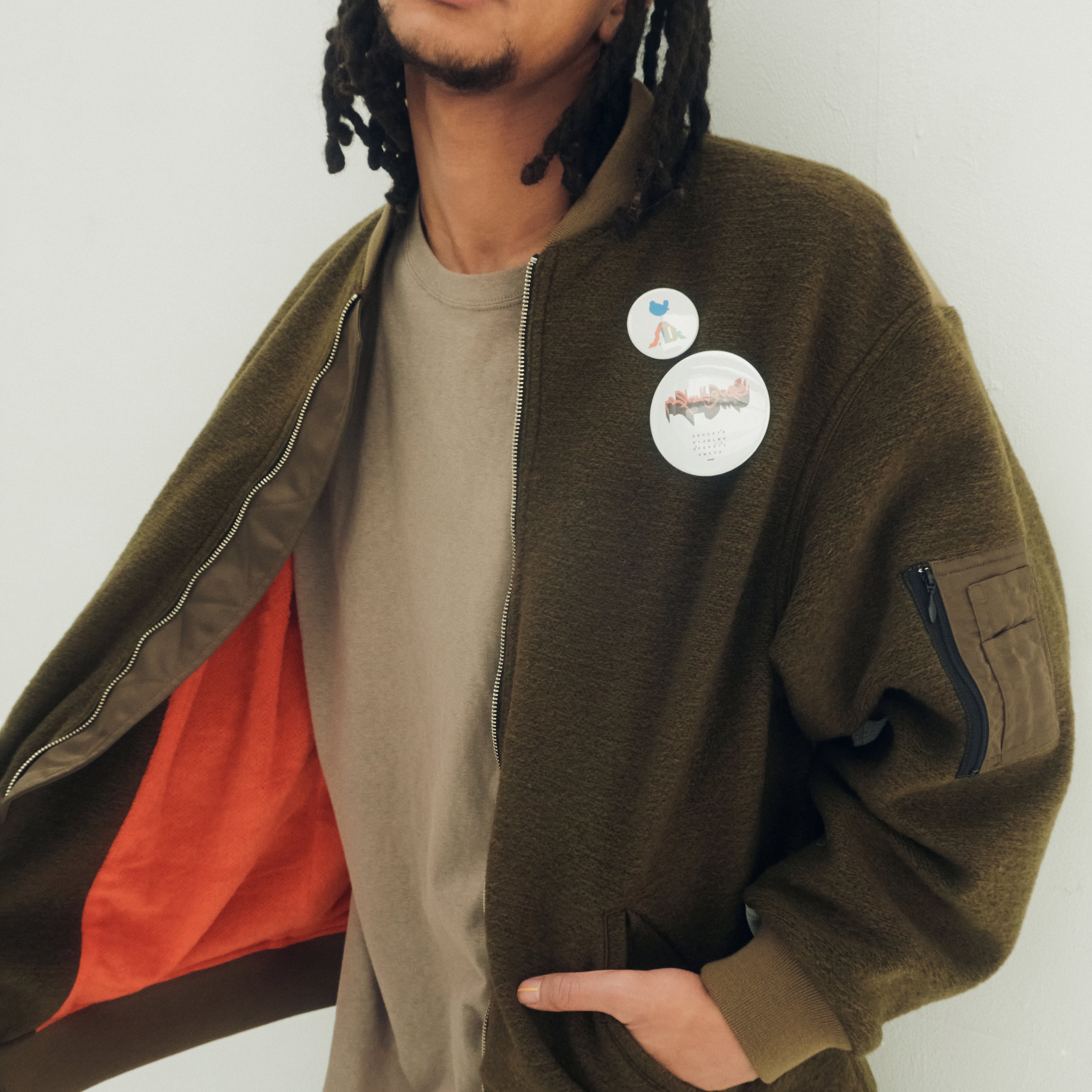 VSJQ Mix MA-1 Blouson – Khaki | STOF | 入荷予定アイテム