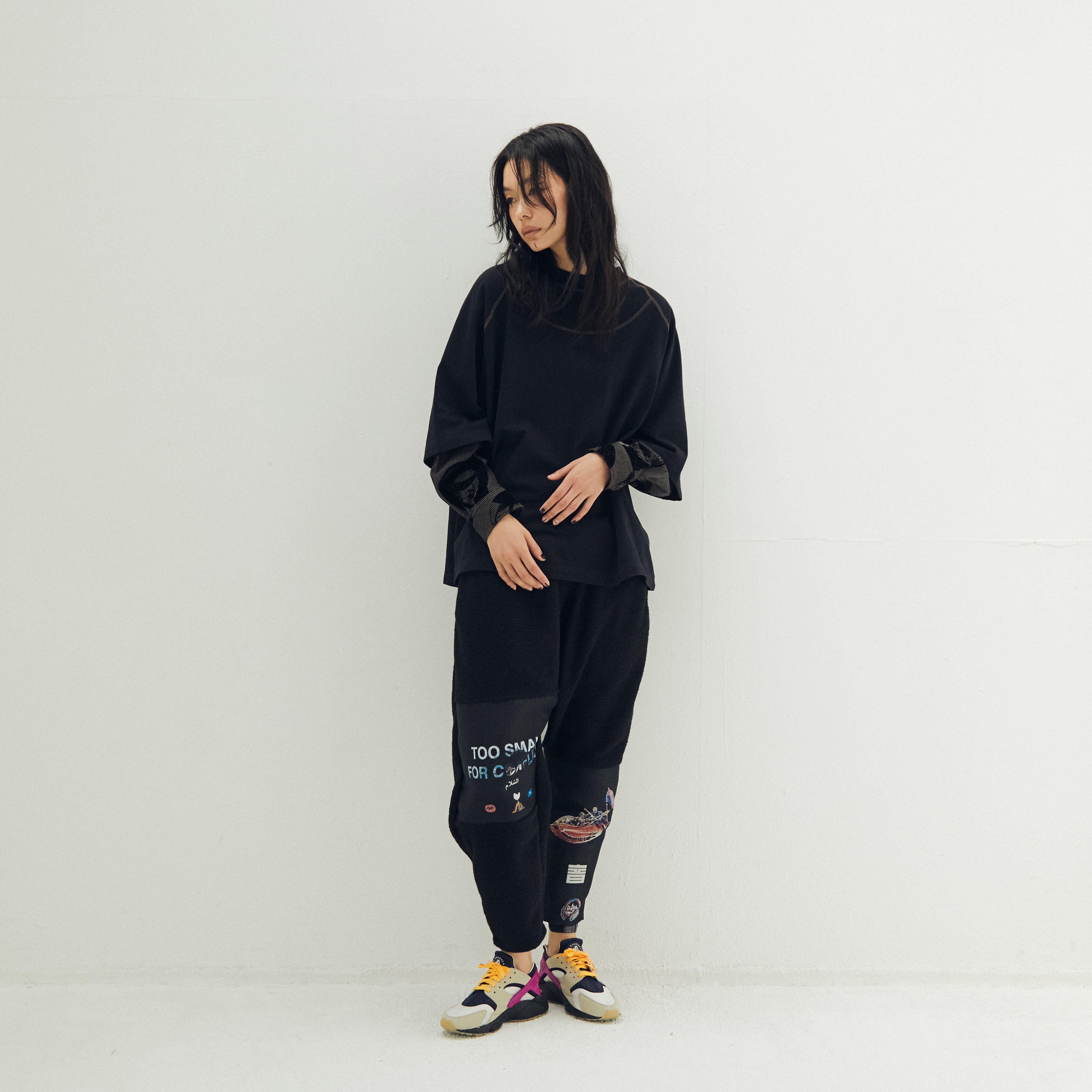 VSJQ Mix Wide Pants – Black | STOF | 入荷予定アイテム