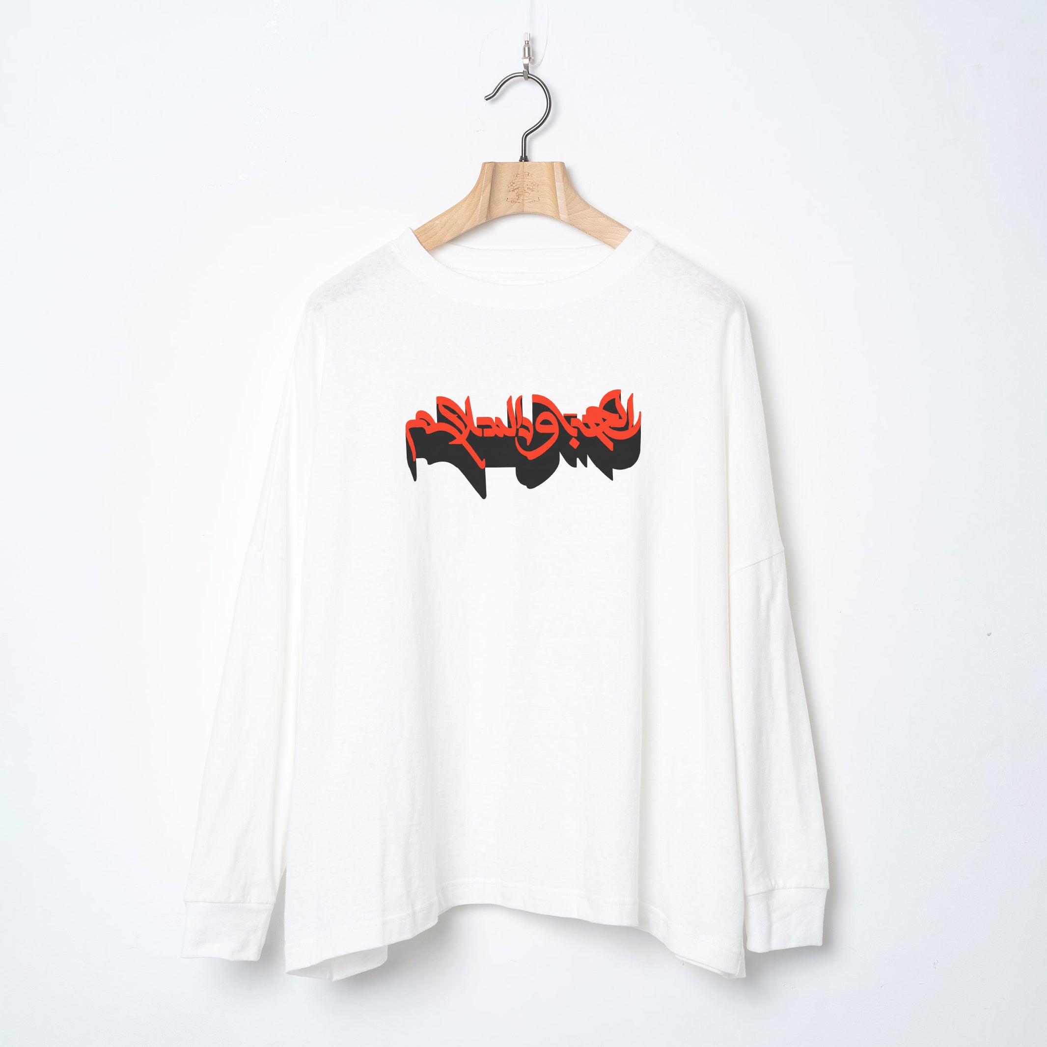 ARABIC L&P L/S Tee – White | STOF | 入荷予定アイテム