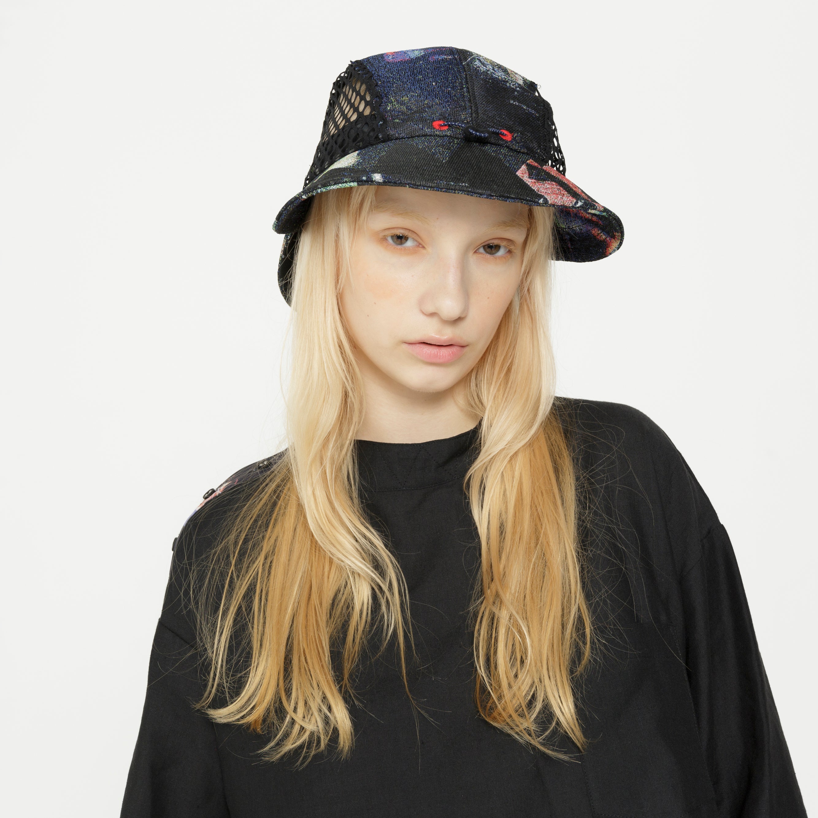 PEDESTRIAN STAND COLLAR SHIRT | Color_Black | No_SF26SS-02_Black【STOF_ストフ】【入荷予定アイテム・入荷連絡可能】