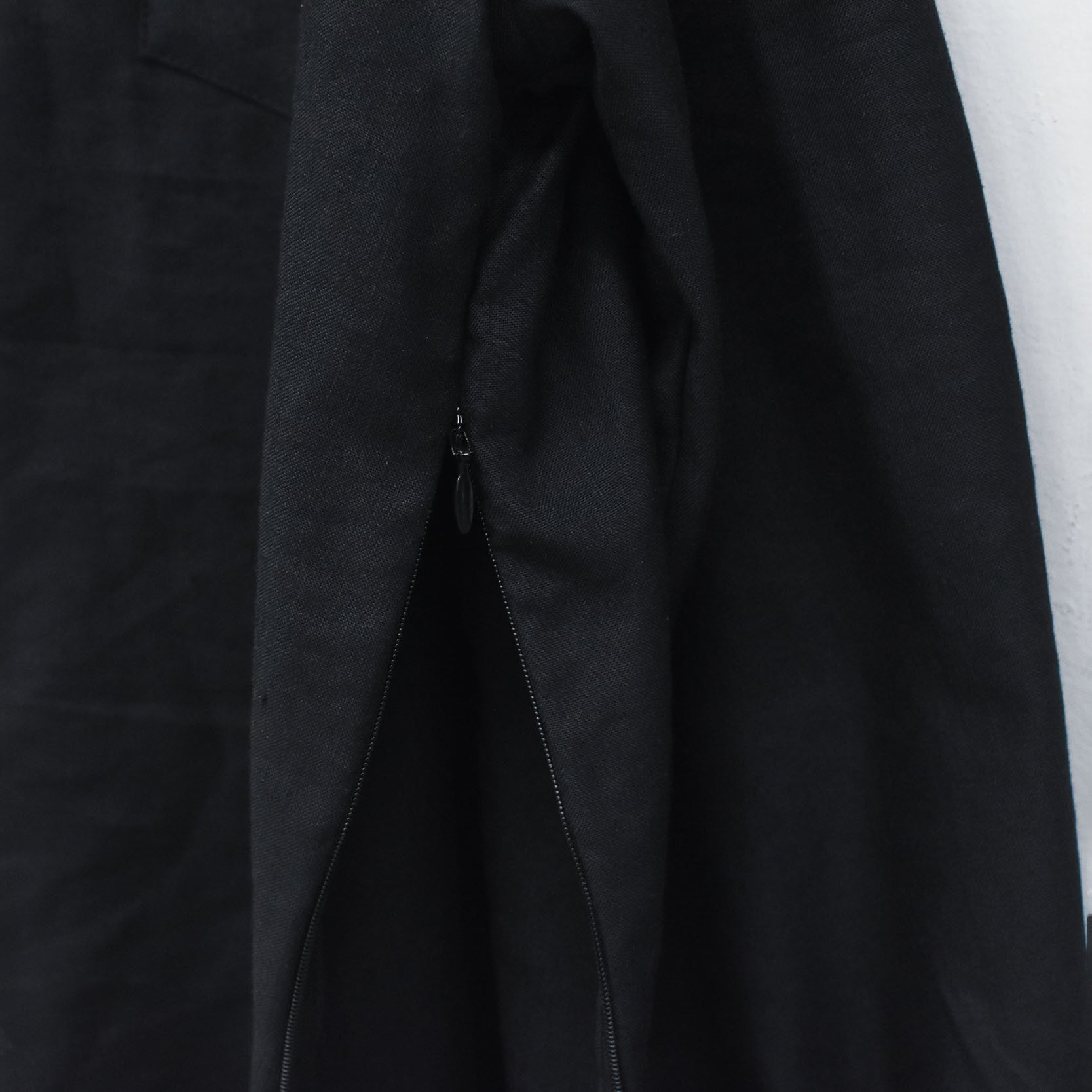 PEDESTRIAN STAND COLLAR SHIRT | Color_Black | No_SF26SS-02_Black【STOF_ストフ】【入荷予定アイテム・入荷連絡可能】
