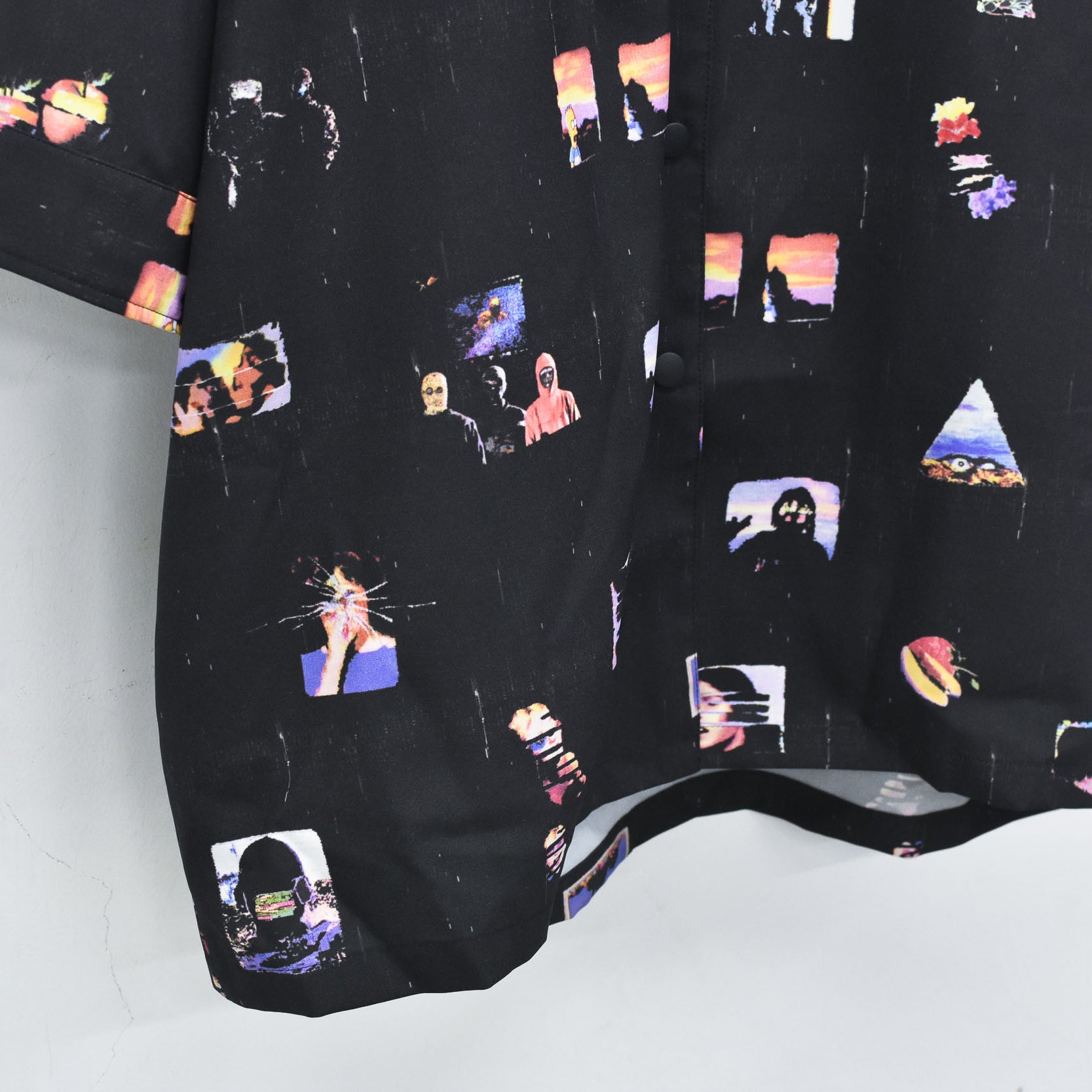 PEDESTRIAN OVERSIZED SHIRT | Color_Black | No_SF26SS-03_Black【STOF_ストフ】【入荷予定アイテム・入荷連絡可能】