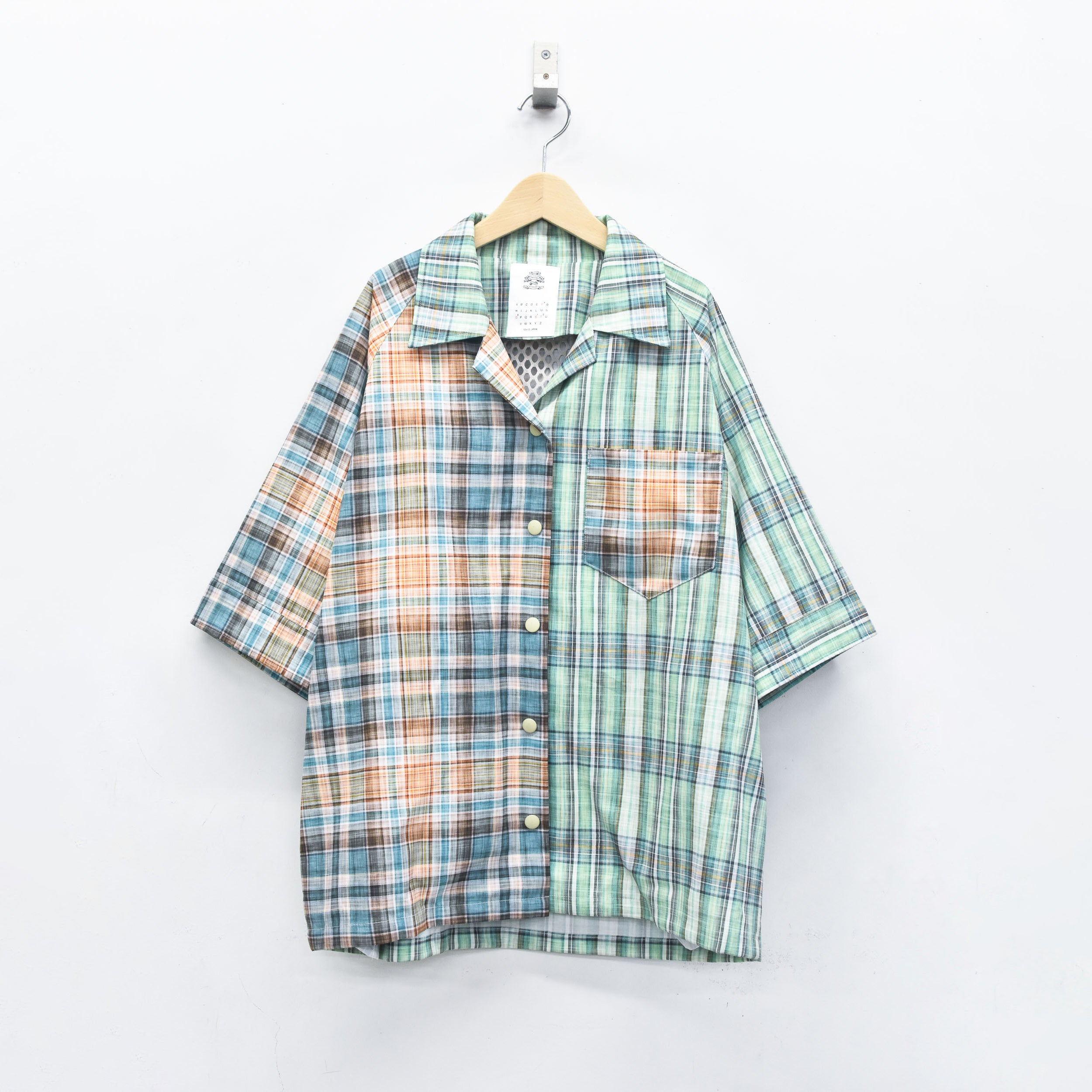 PEDESTRIAN OVERSIZED SHIRT | Color_Green | No_SF26SS-03_Green【STOF_ストフ】【入荷予定アイテム・入荷連絡可能】