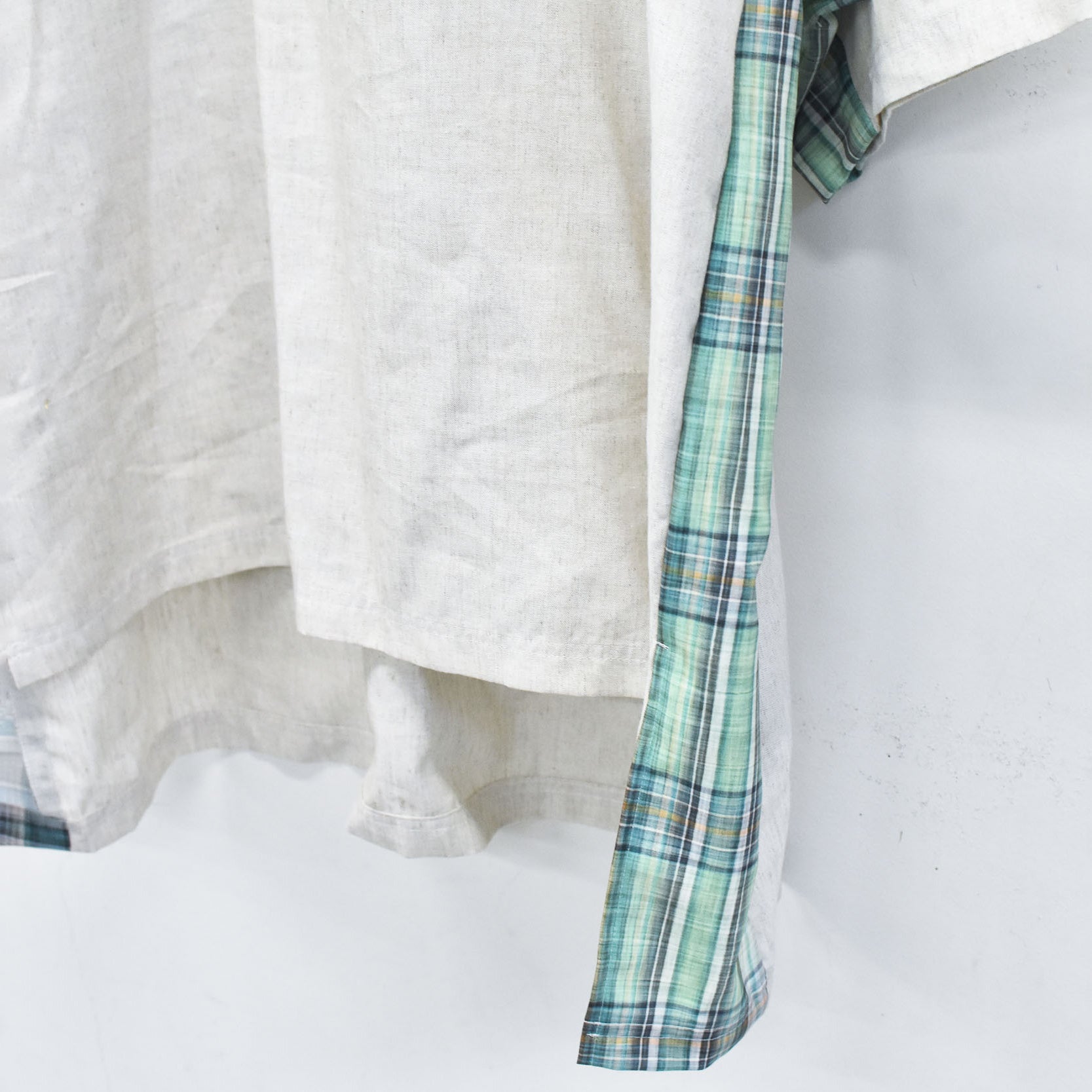 PEDESTRIAN SHIRT TEE | Color_Natural | No_SF26SS-04_Natural【STOF_ストフ】【入荷予定アイテム・入荷連絡可能】