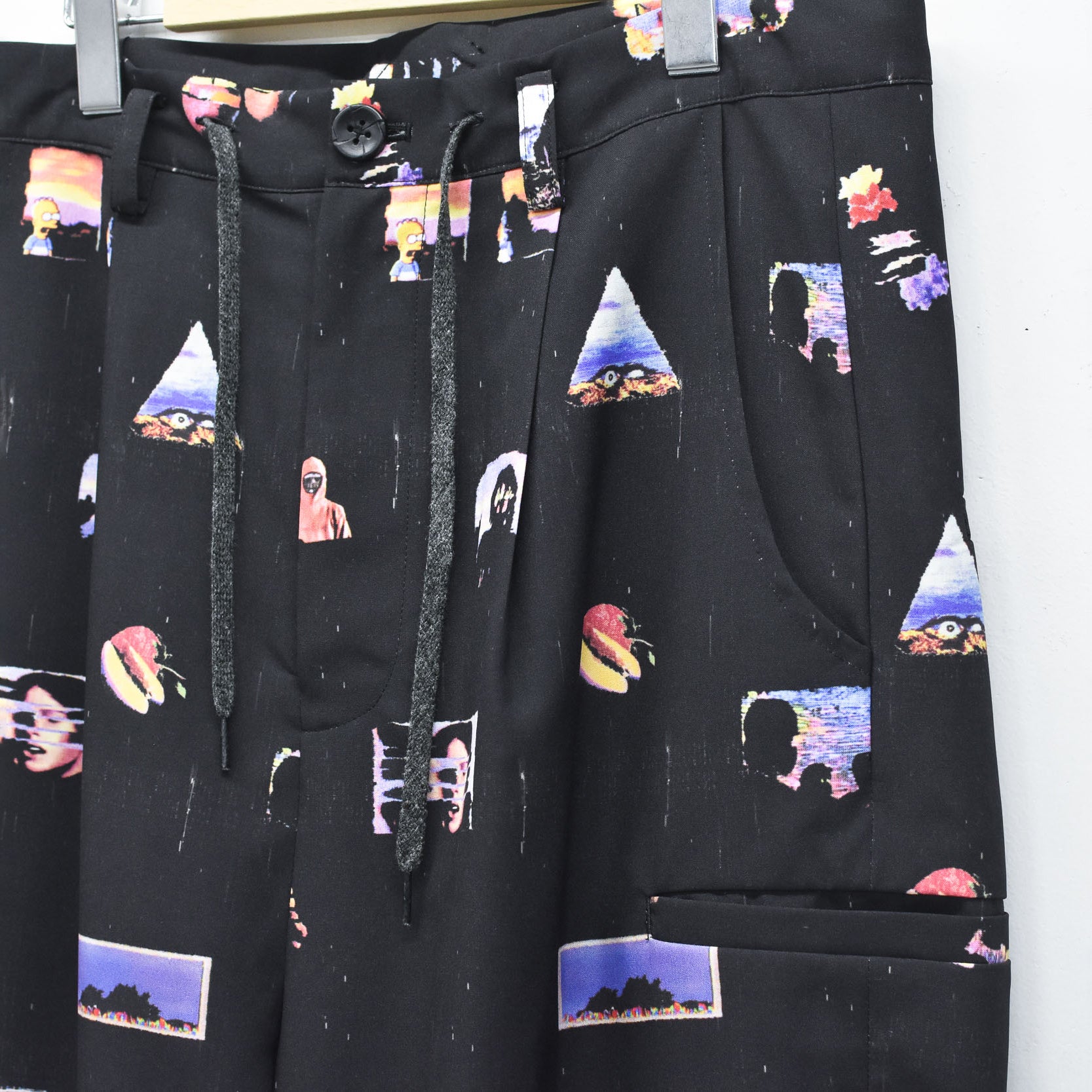 PEDESTRIAN WIDE PANTS | Color_Black | No_SF26SS-06_Black【STOF_ストフ】【入荷予定アイテム・入荷連絡可能】