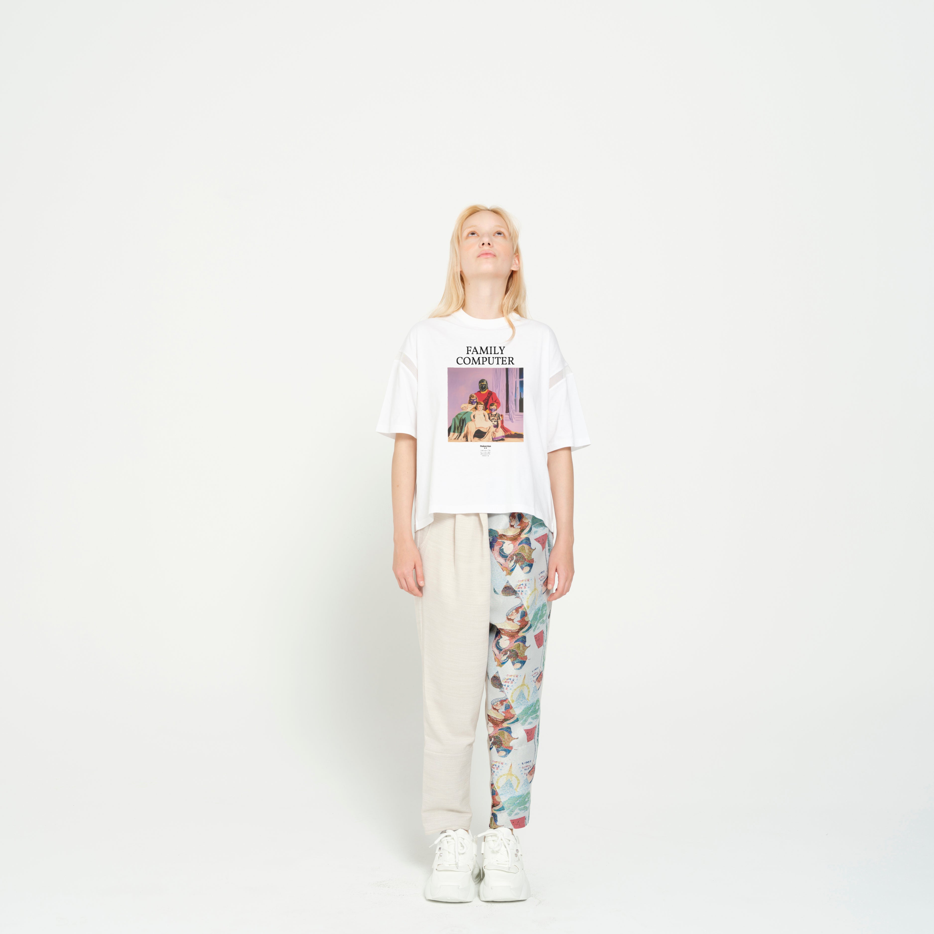 BORDERLESS JQ PANTS | Color_White | No_SF26SS-08_White【STOF_ストフ】【入荷予定アイテム・入荷連絡可能】