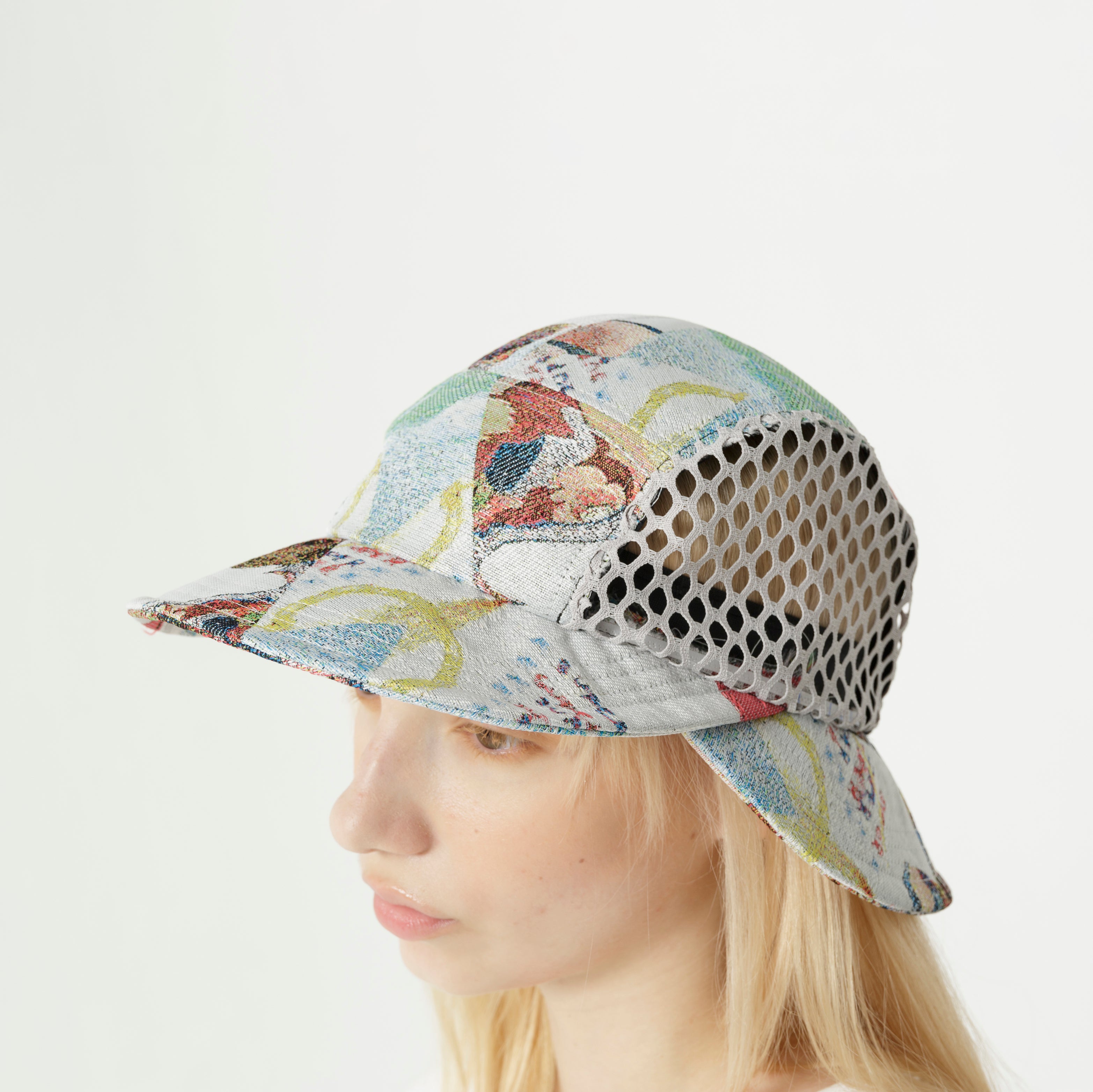 BORDERLESS JQ 2WAY CAP | Color_White | No_SF26SS-09_White【STOF_ストフ】【入荷予定アイテム・入荷連絡可能】