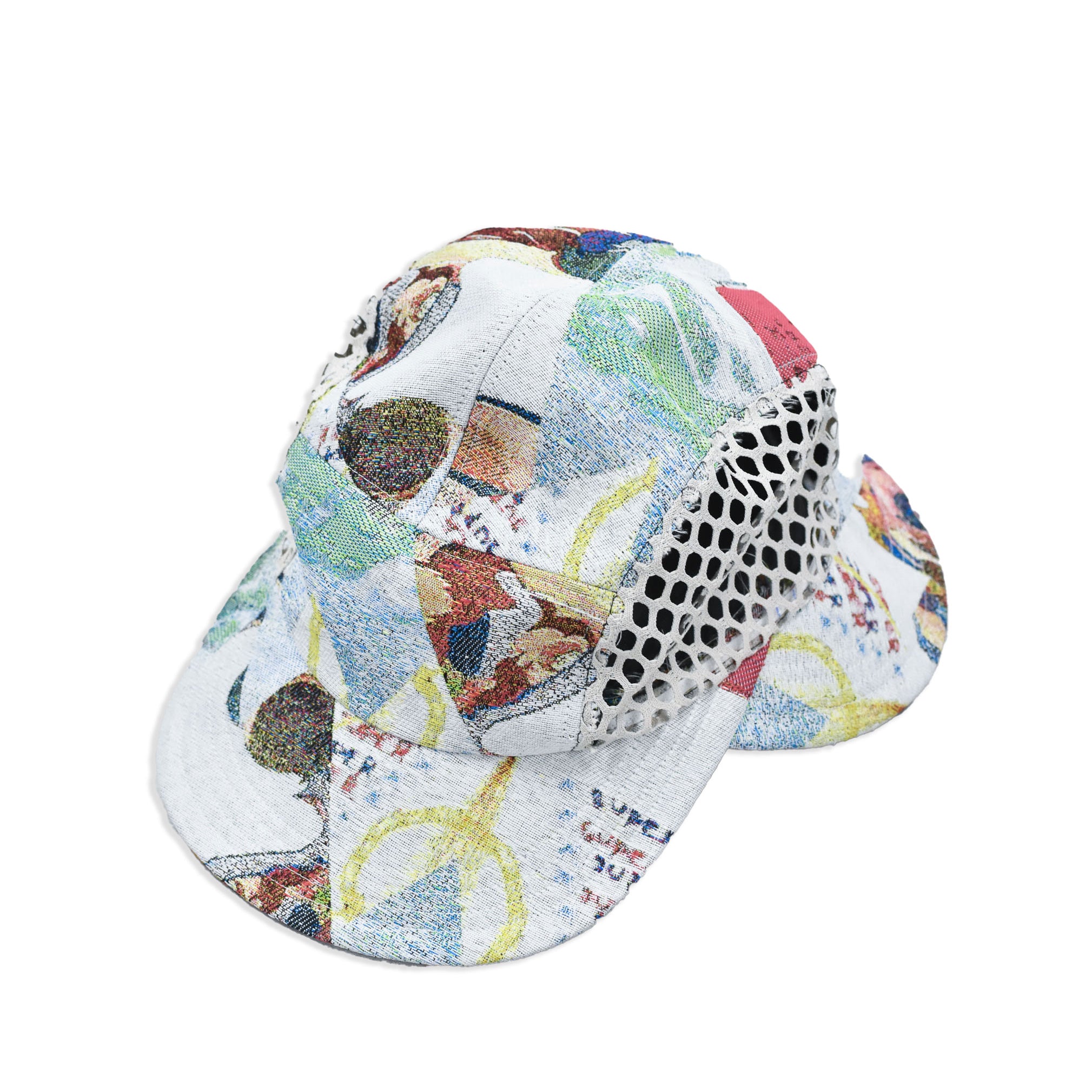BORDERLESS JQ 2WAY CAP | Color_White | No_SF26SS-09_White【STOF_ストフ】【入荷予定アイテム・入荷連絡可能】