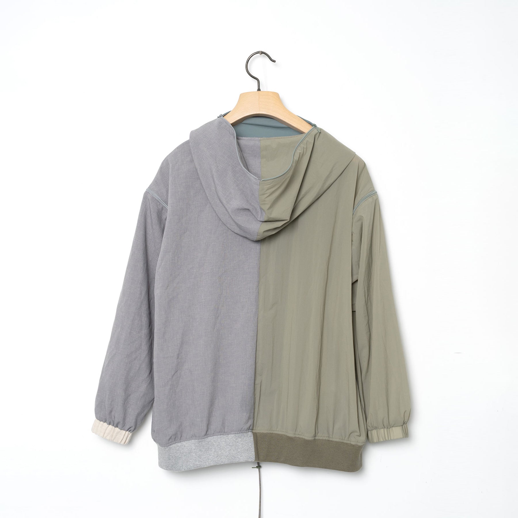 MNEELYTITN-GSHCIROTLSOR 3WAY HOODIE JACKET | Color_Grey | No_SF26SS-11_Grey【STOF_ストフ】【入荷予定アイテム・入荷連絡可能】