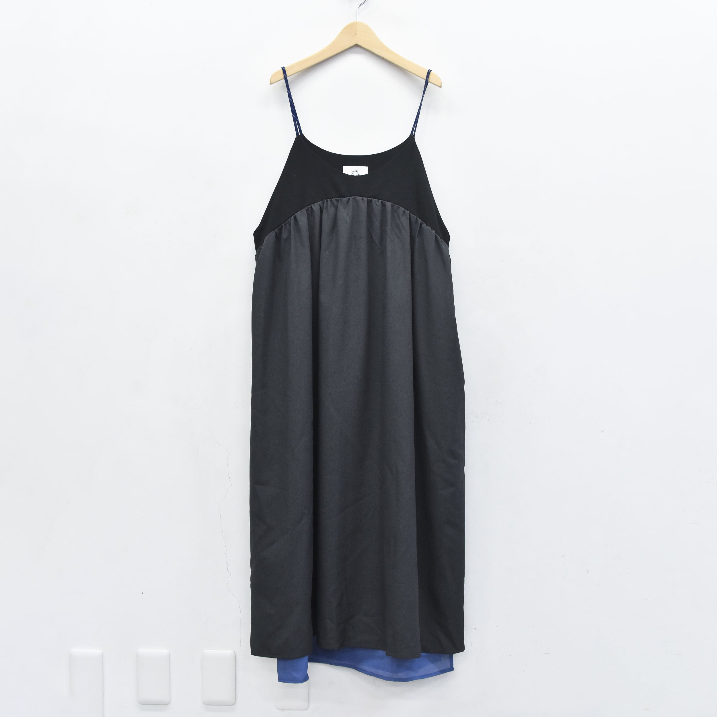 MELTING COLOR ONE-PIECE | Color_Black | No_SF26SS-12_Black【STOF_ストフ】【入荷予定アイテム・入荷連絡可能】