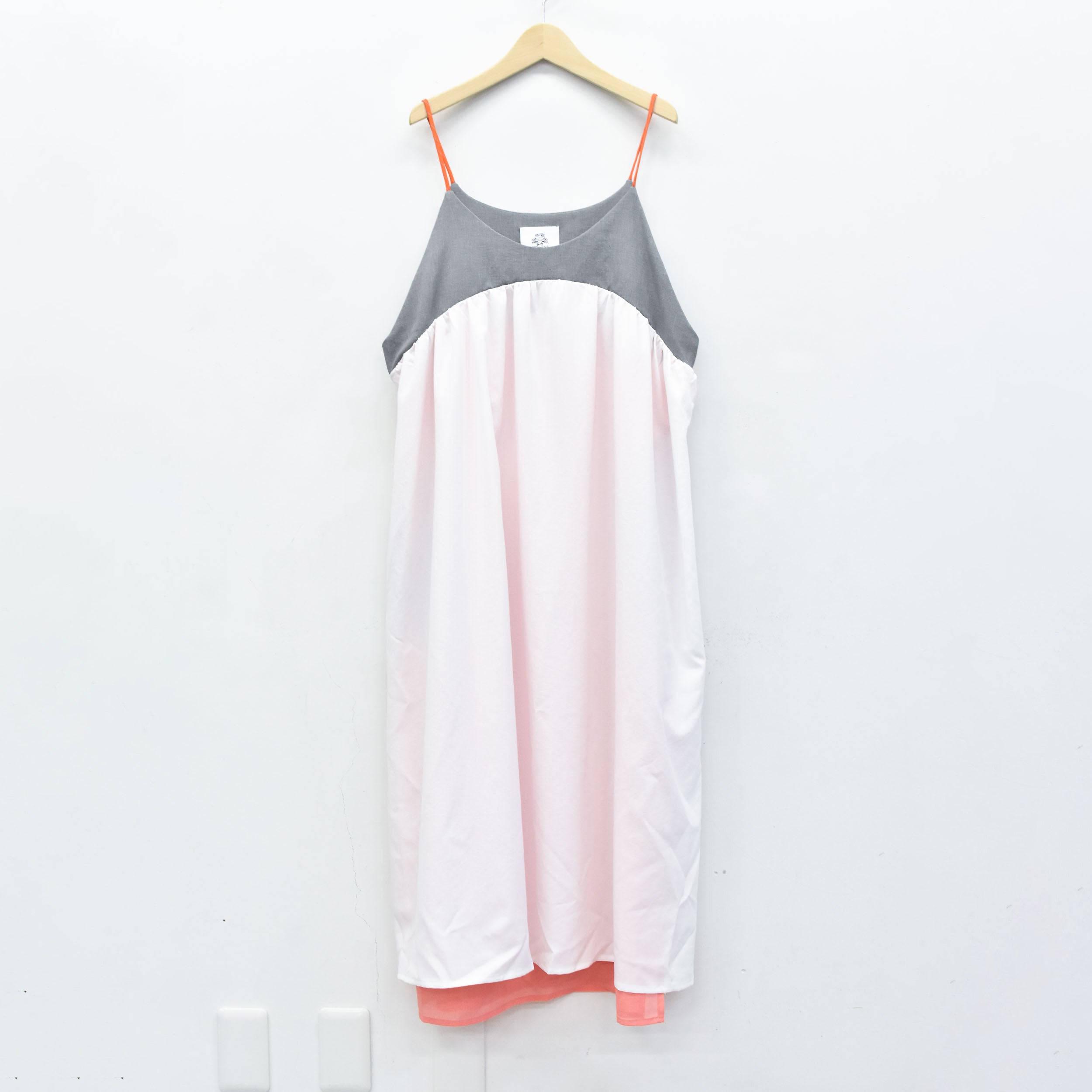 MELTING COLOR ONE-PIECE | Color_White | No_SF26SS-12_White【STOF_ストフ】【入荷予定アイテム・入荷連絡可能】