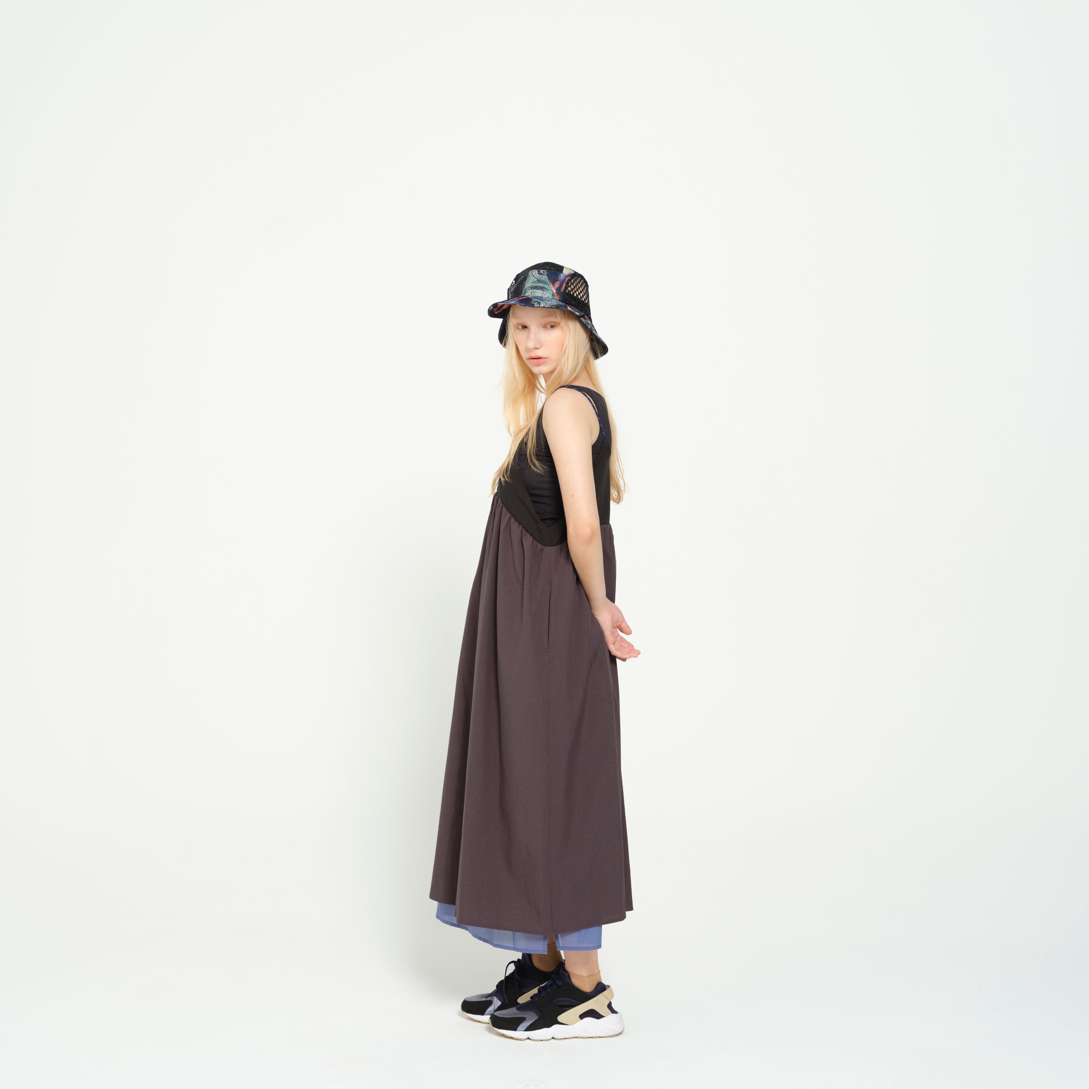 MELTING COLOR ONE-PIECE | Color_Black | No_SF26SS-12_Black【STOF_ストフ】【入荷予定アイテム・入荷連絡可能】