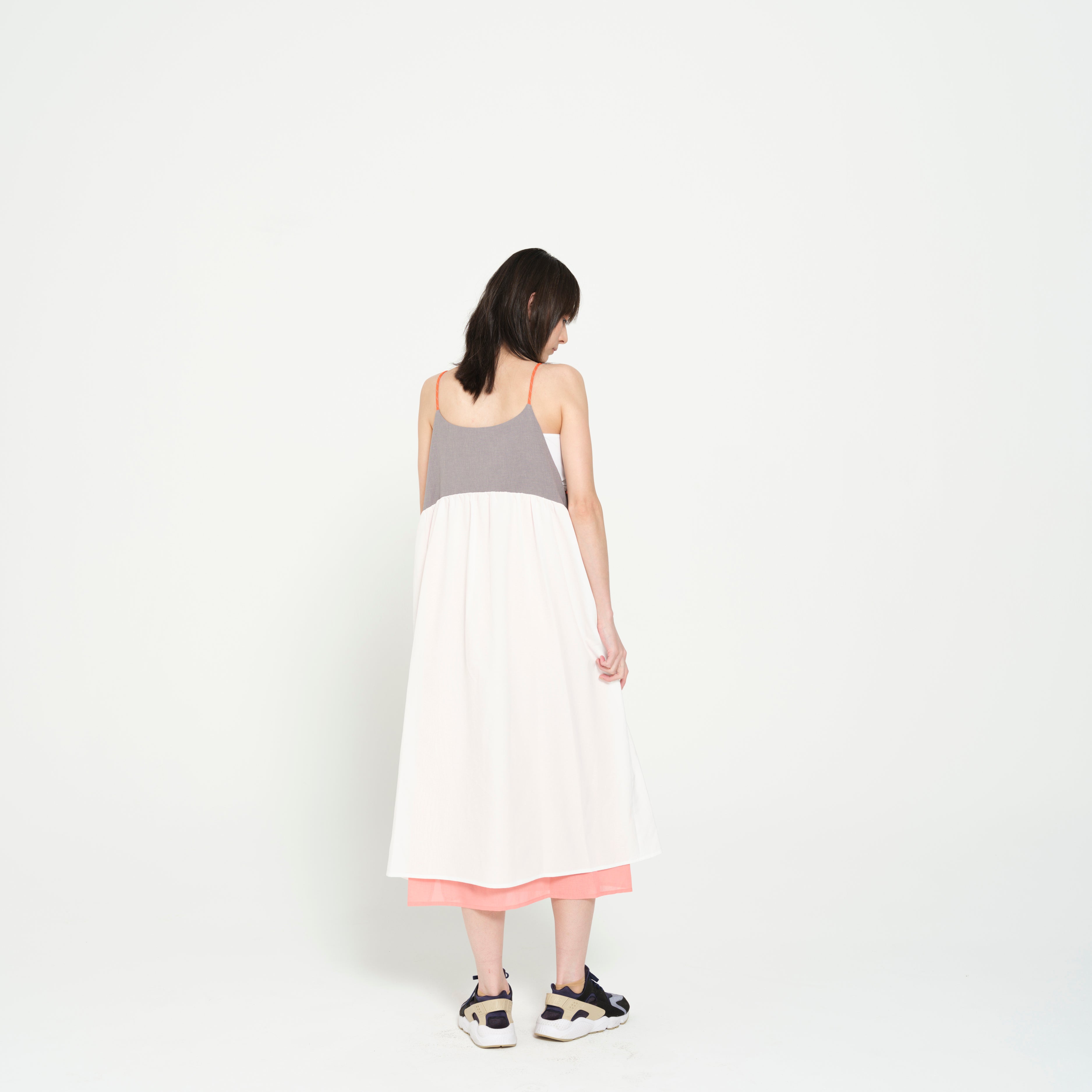 MELTING COLOR ONE-PIECE | Color_White | No_SF26SS-12_White【STOF_ストフ】【入荷予定アイテム・入荷連絡可能】