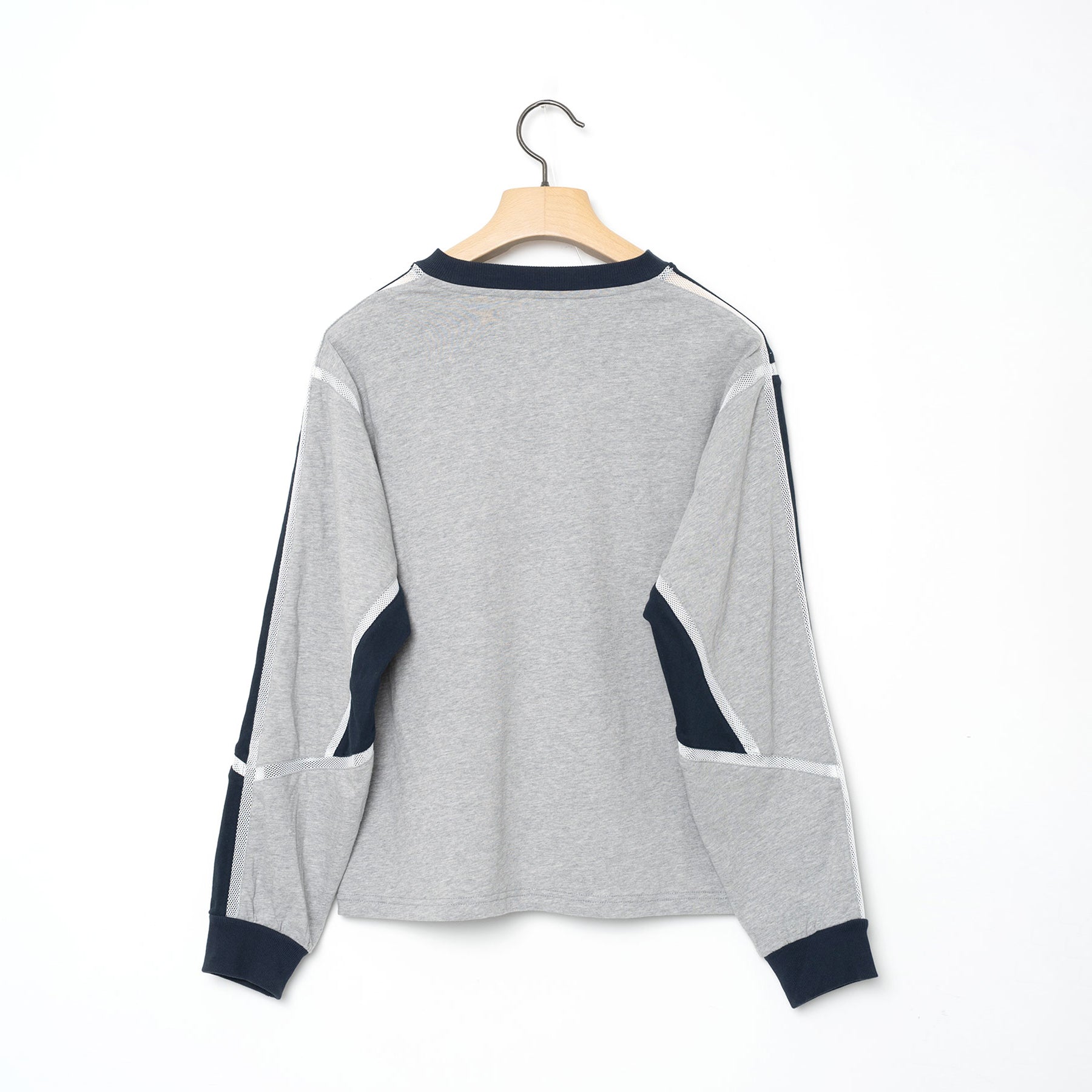 COMPLEXITY BORDER L/S TEE | Color_Navy | No_SF26SS-13_Navy【STOF_ストフ】【入荷予定アイテム・入荷連絡可能】