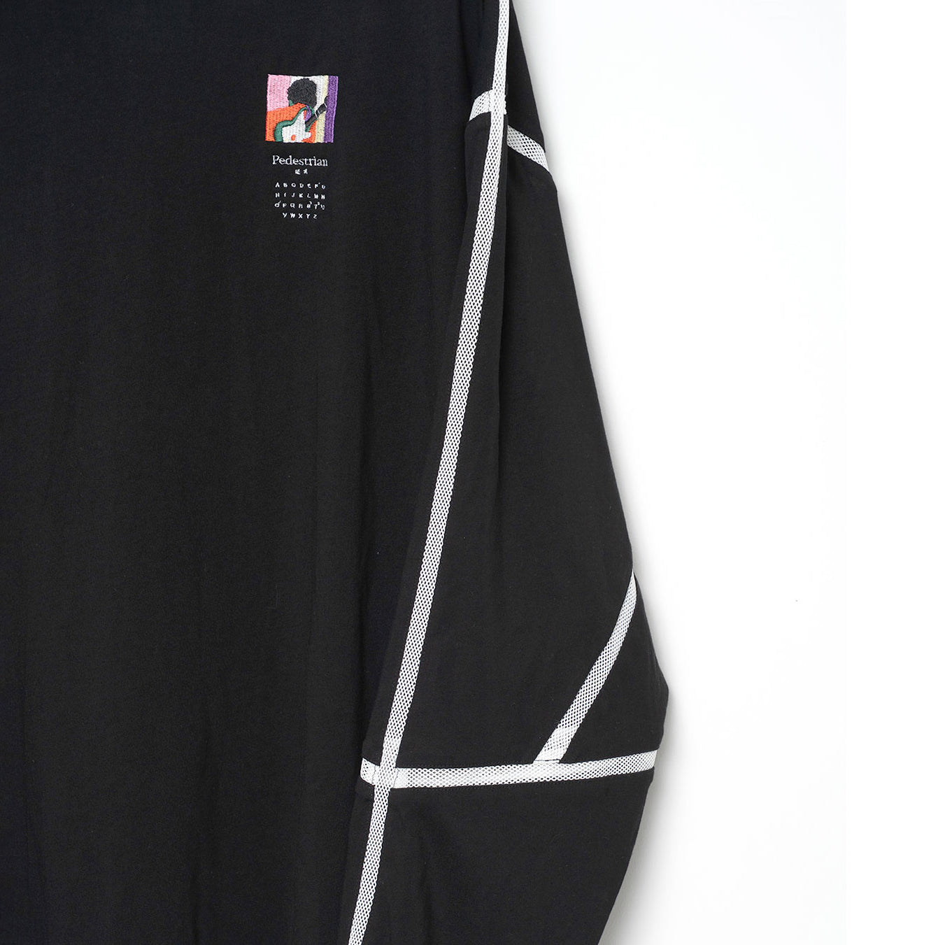 COMPLEXITY BORDER L/S TEE | Color_Black | No_SF26SS-13_Black【STOF_ストフ】【入荷予定アイテム・入荷連絡可能】