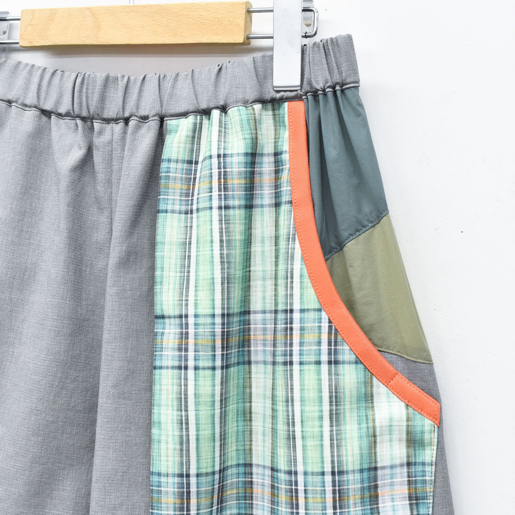 MELTING MIX SHORT PANTS | Color_Grey | No_SF26SS-14_Grey【STOF_ストフ】【入荷予定アイテム・入荷連絡可能】