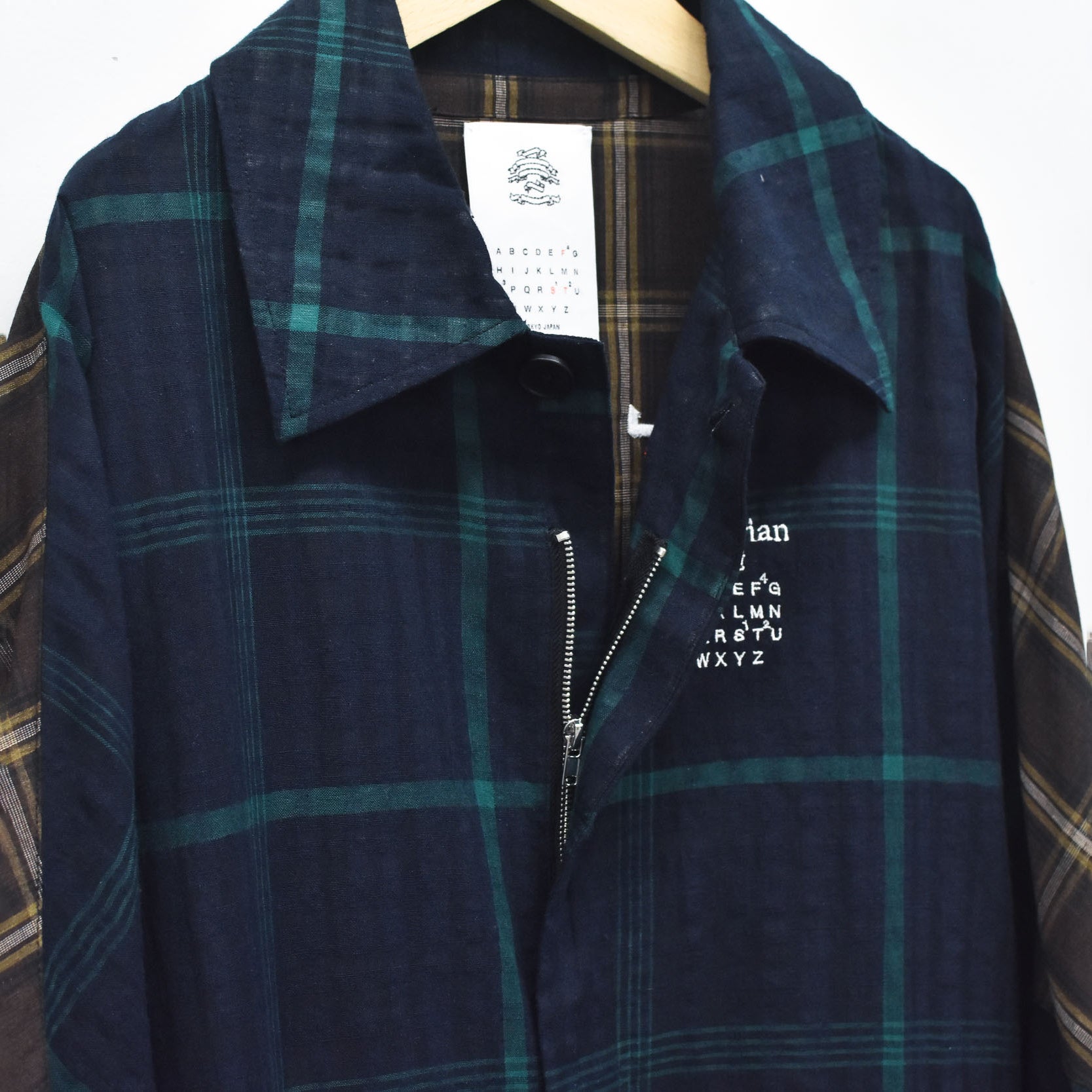 TRIBE EMBROI CHANGE JACKET | Color_Black | No_SF26SS-15_Black【STOF_ストフ】【入荷予定アイテム・入荷連絡可能】