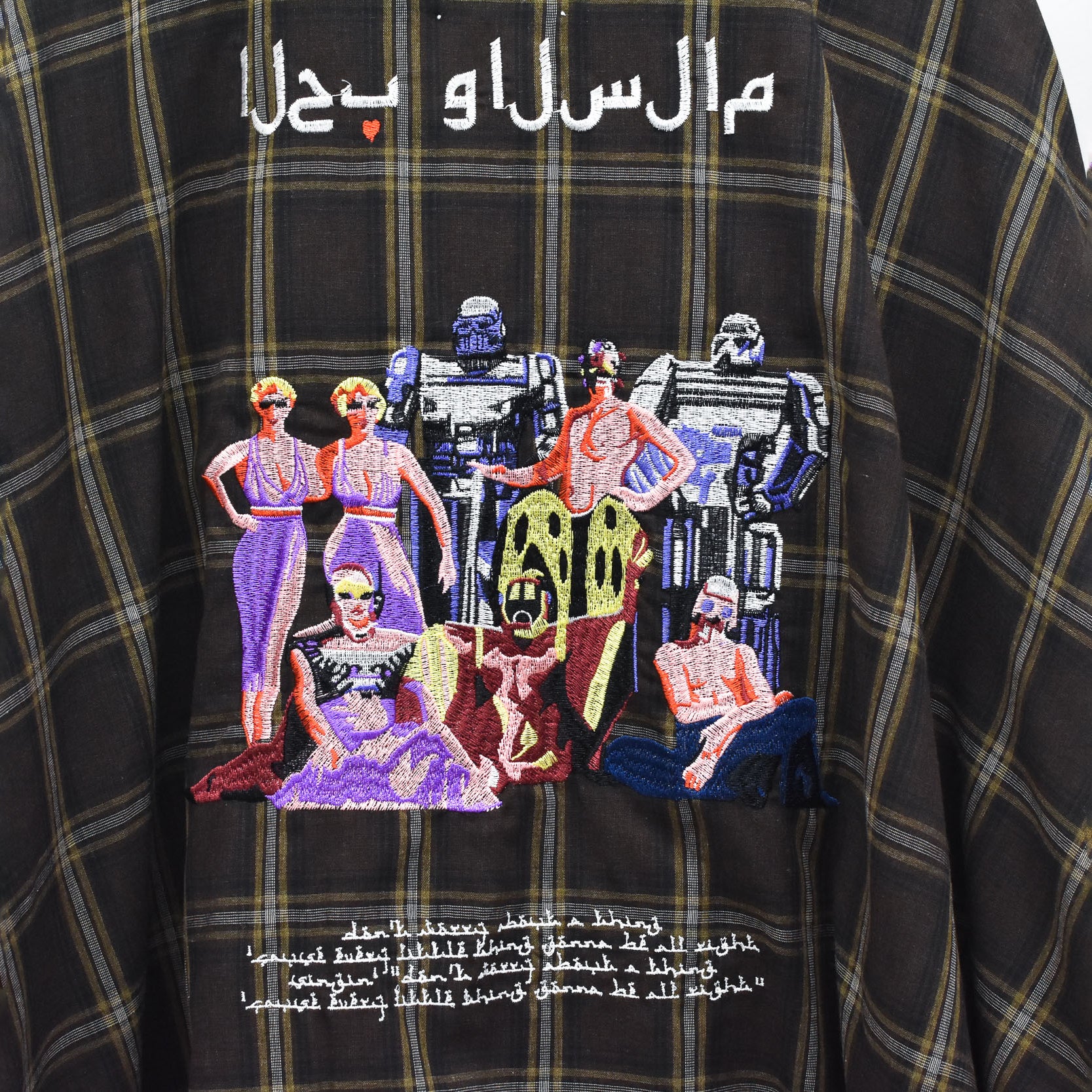 TRIBE EMBROI CHANGE JACKET | Color_Black | No_SF26SS-15_Black【STOF_ストフ】【入荷予定アイテム・入荷連絡可能】